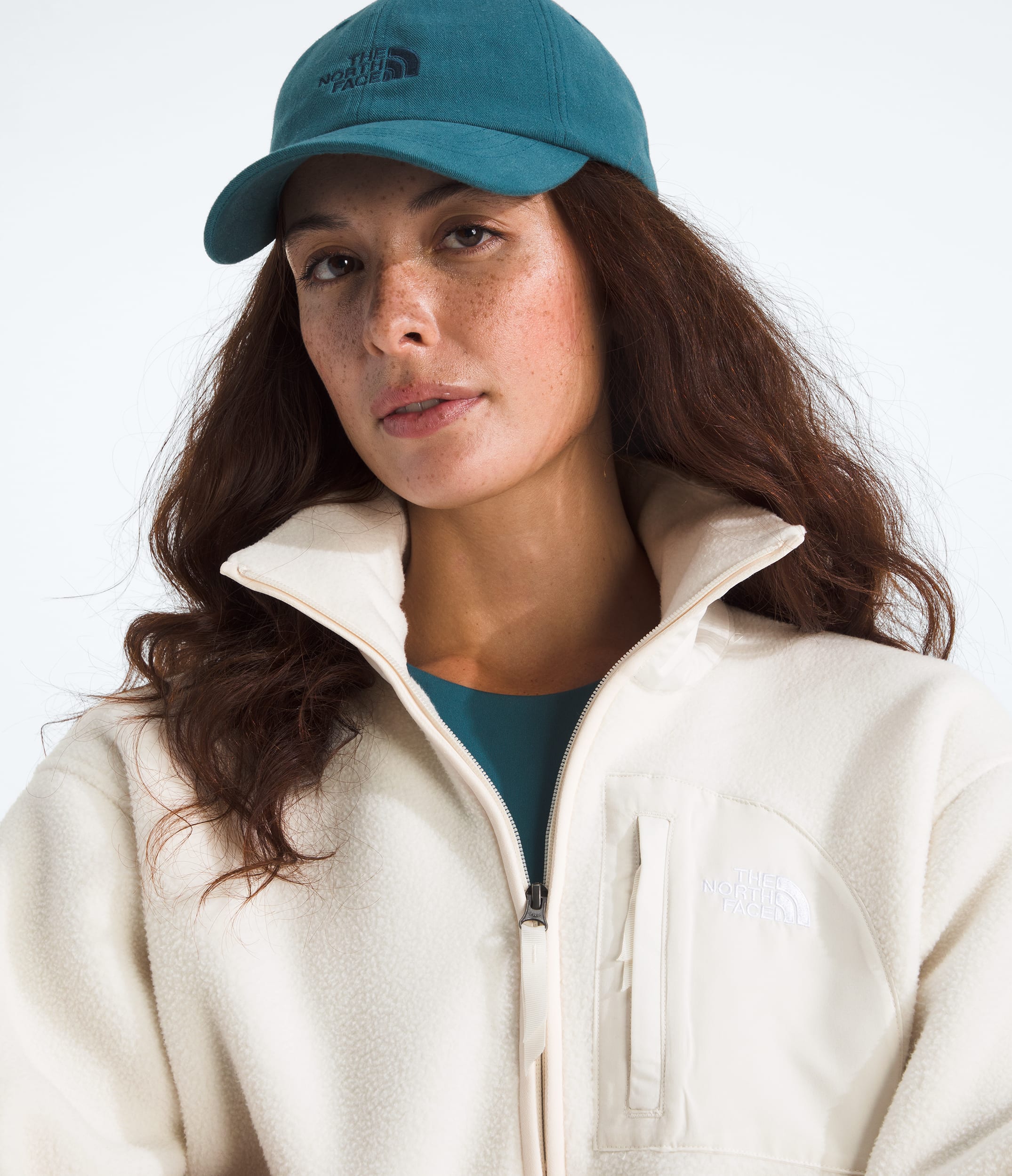 The North Face Women’s Yumiori Off Peak ½-Zip Jacket White Dune