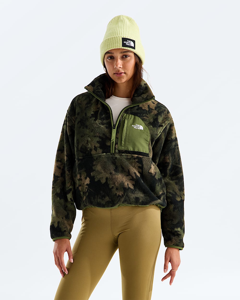 The North Face Women’s Yumiori Off Peak ½ Zip Jacket—Print