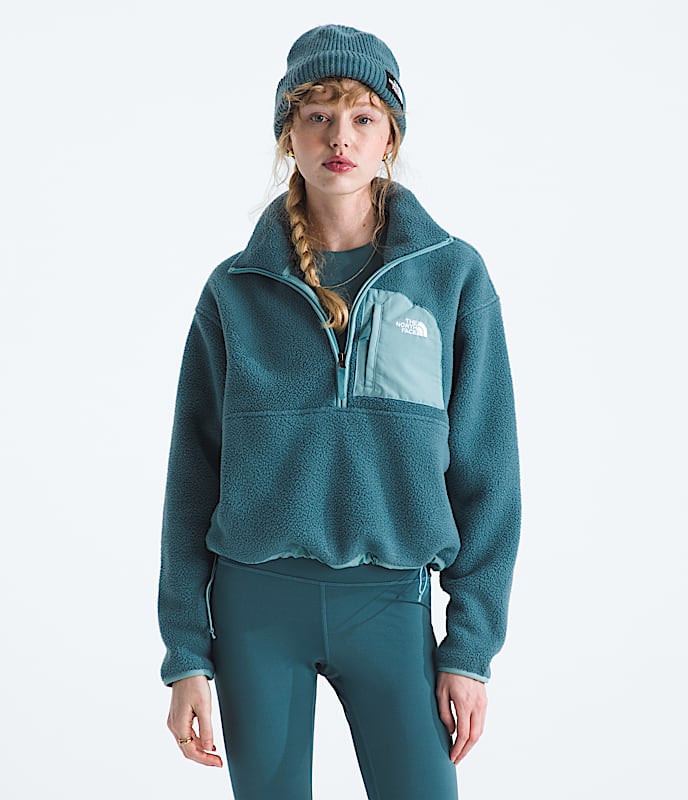 The North Face Women Yumiori Off Peak ½-Zip Jacket Granite Grey-Frost Grey Mars Dust White Dune Space/Blue Eclipse TNF Black Slate Moss/Bark Mist
