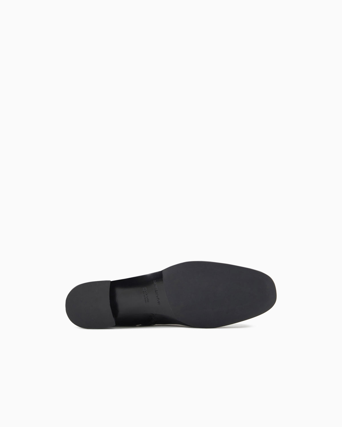Emporio Armani Nappa-Leather Ankle Boots With An Eagle Plate Black