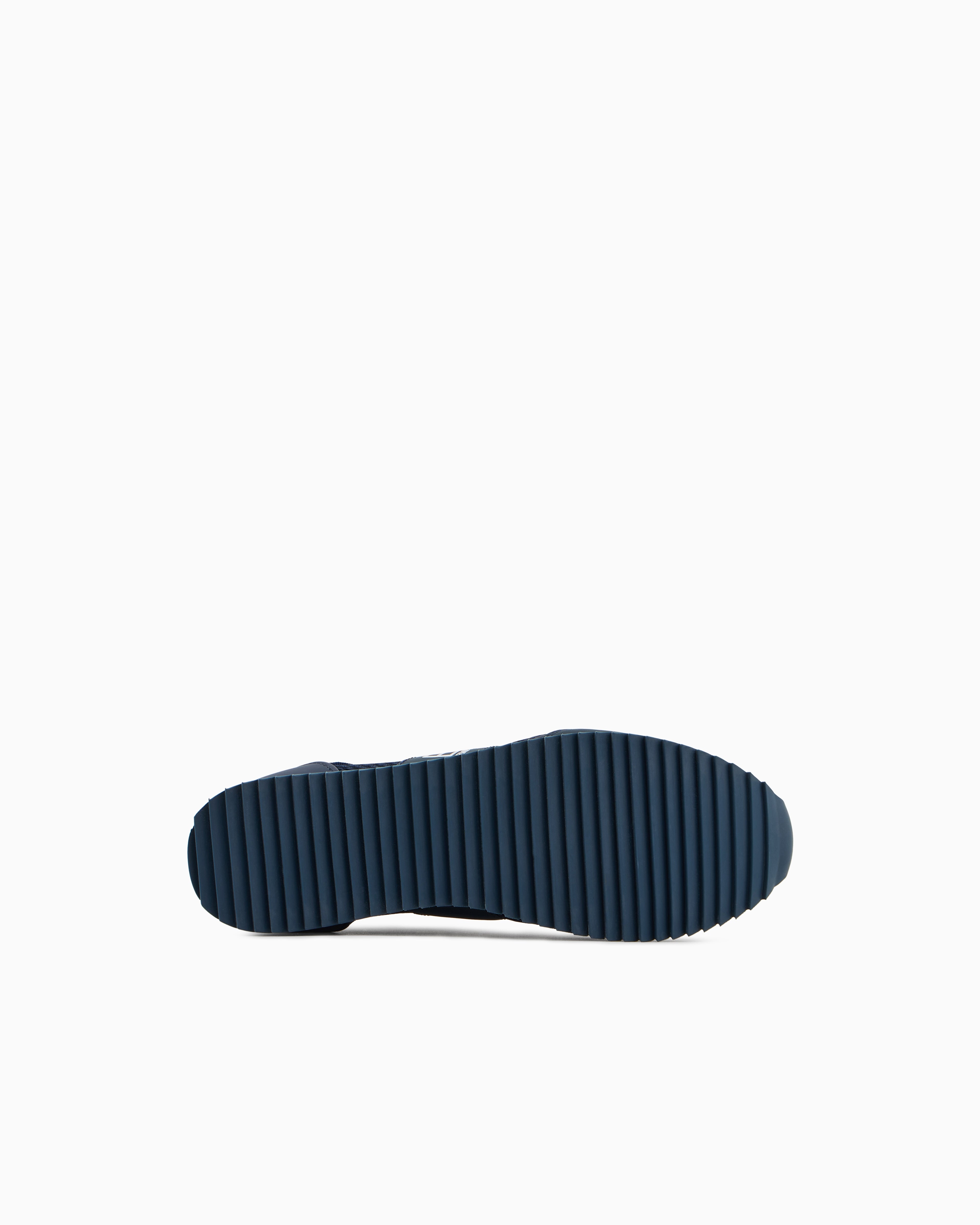 Ea7 Black And White Carbon Sneakers Navy Blue