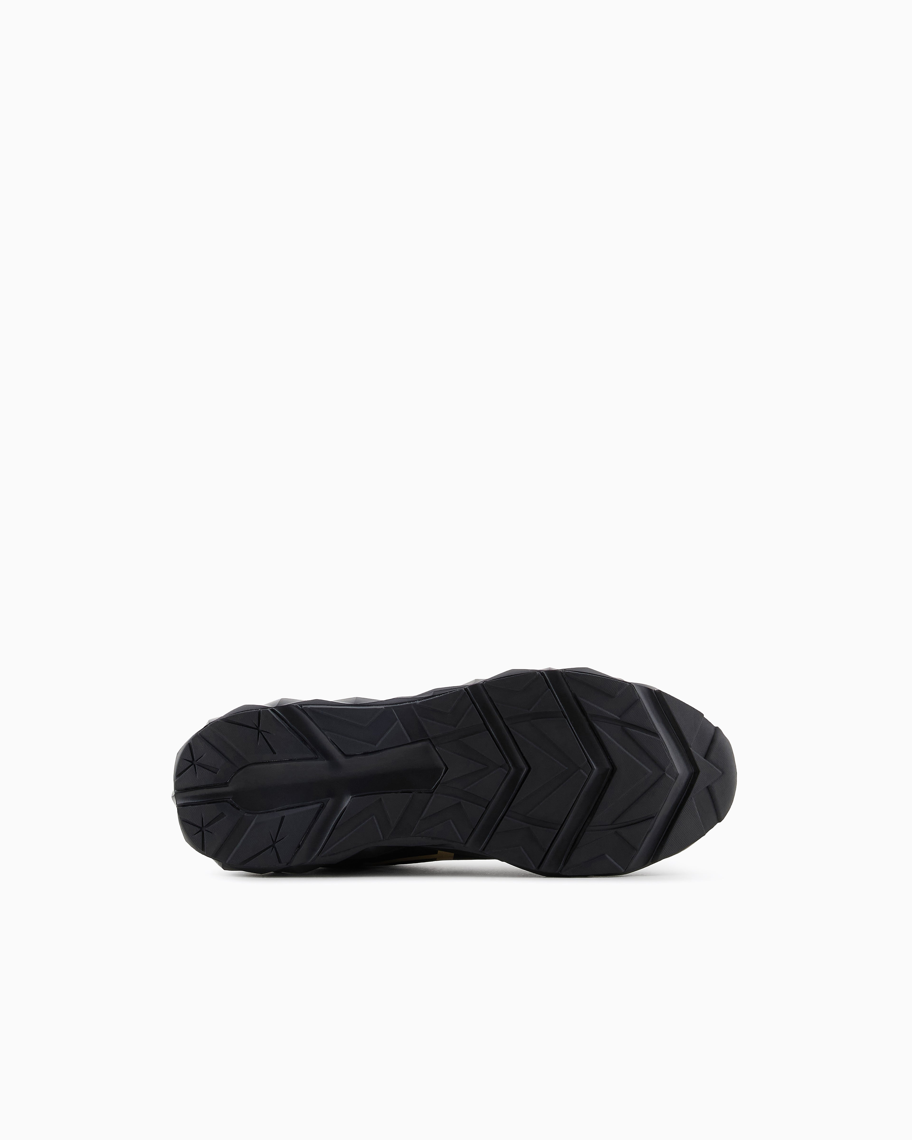 Ea7 Running Sneaker With Ultralight Sole Ultimate C2 Kombat New Black