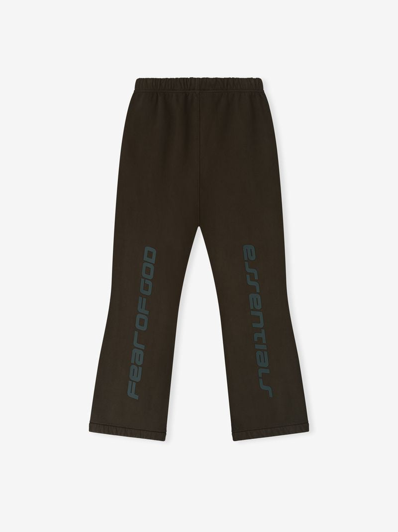 Essentials Heavy Fleece Flare Sweatpant Brown