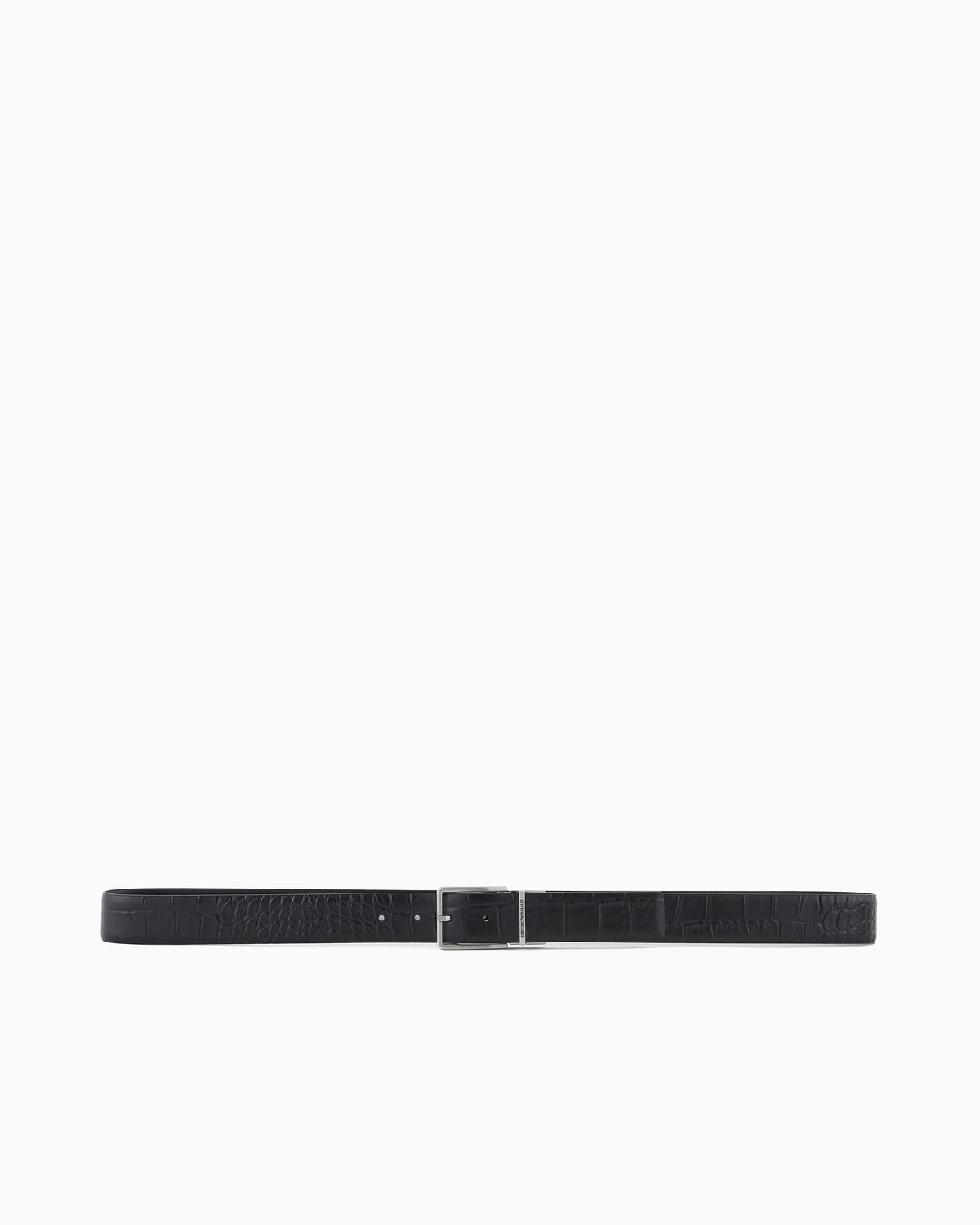 Emporio Armani Belt in mock croc leather