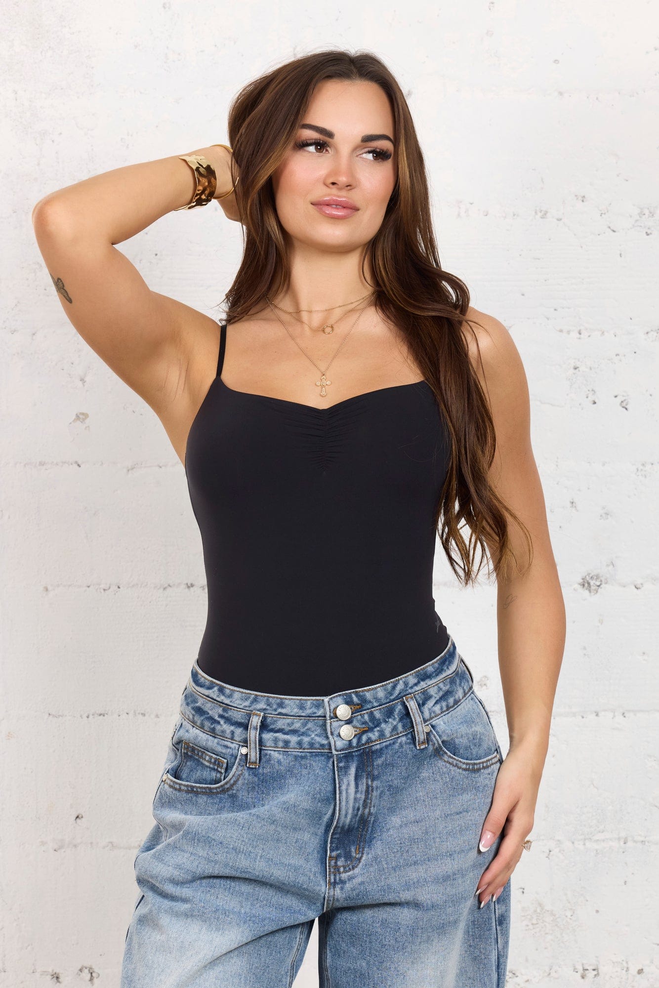 YoungLA W495 Whisper Bodysuit Black