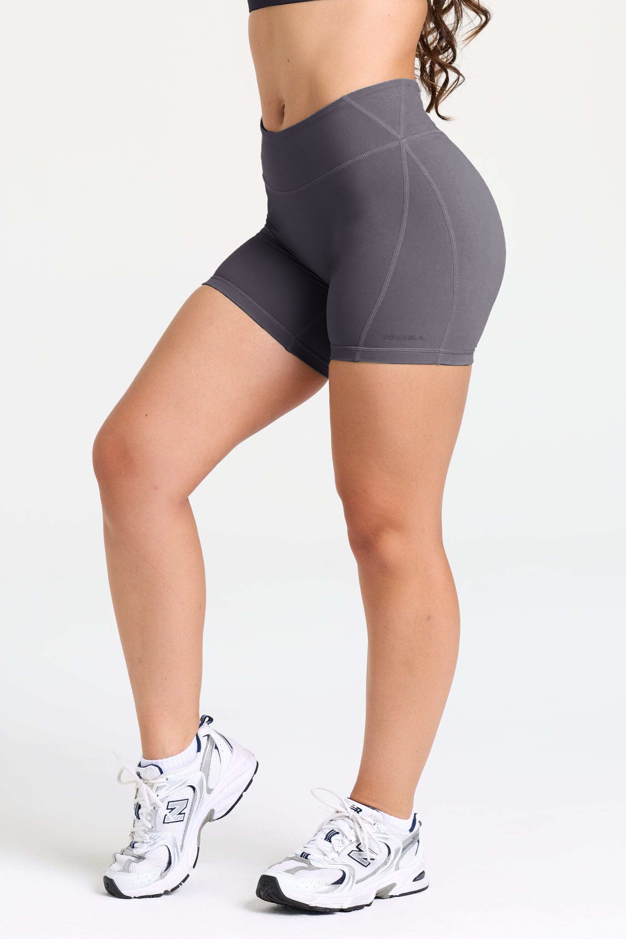 YoungLA W160 Legacy Flow Shorts Grey