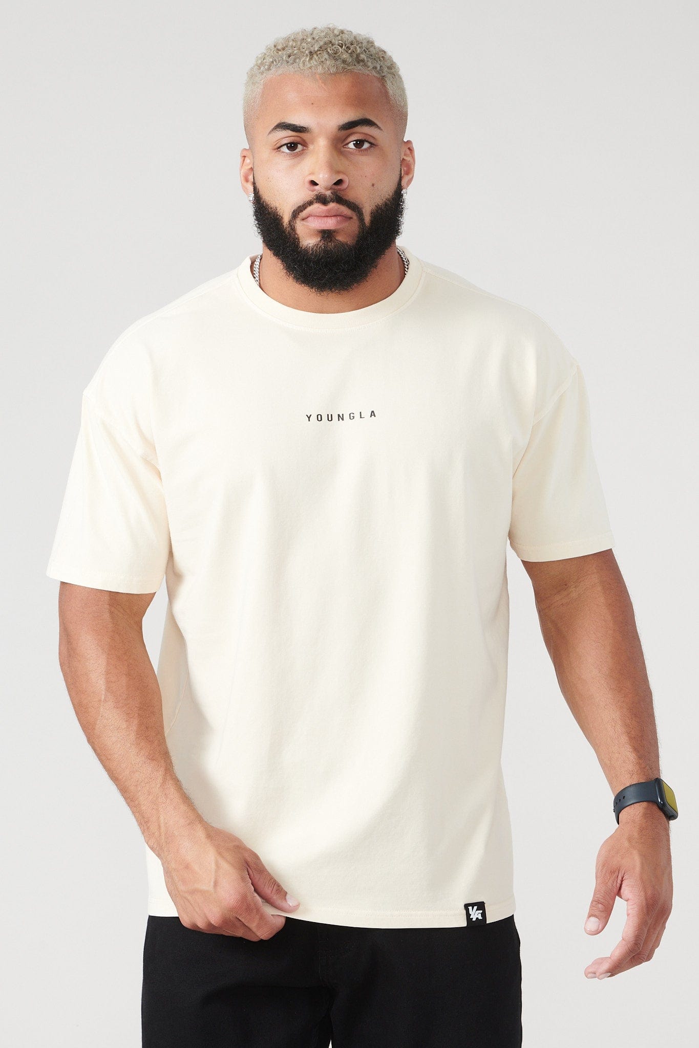 YoungLA 401 Essential Jacked Tees Off-White