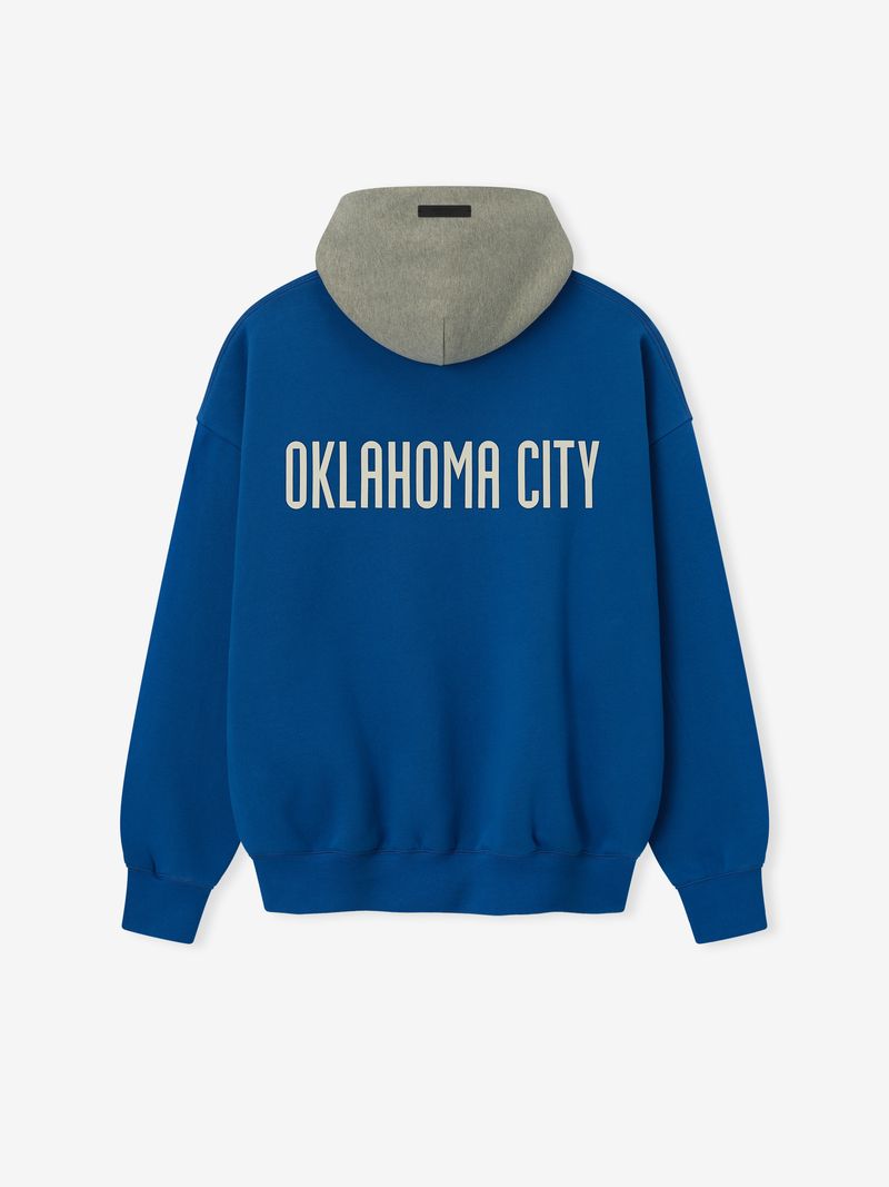 Essentials Thunder Sport Hoodie Blue/Concrete Heather