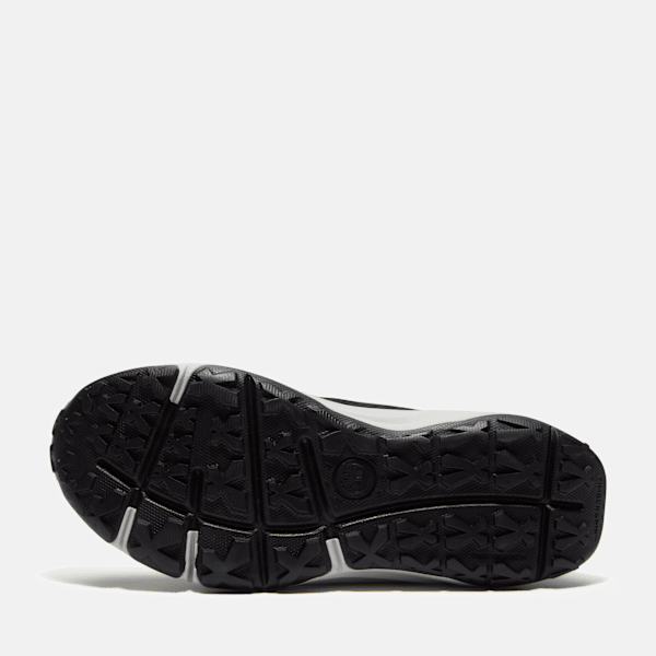 Timberland Youth Motion Access Hook-And-Loop Sneaker Black Mesh