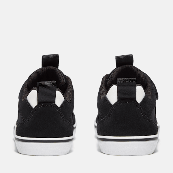 Timberland Youth Stone Jump Sneaker Black Suede