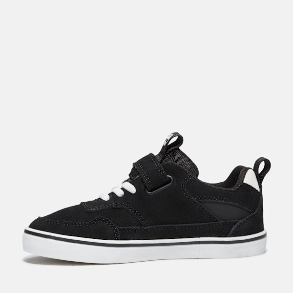 Timberland Youth Stone Jump Sneaker Black Suede