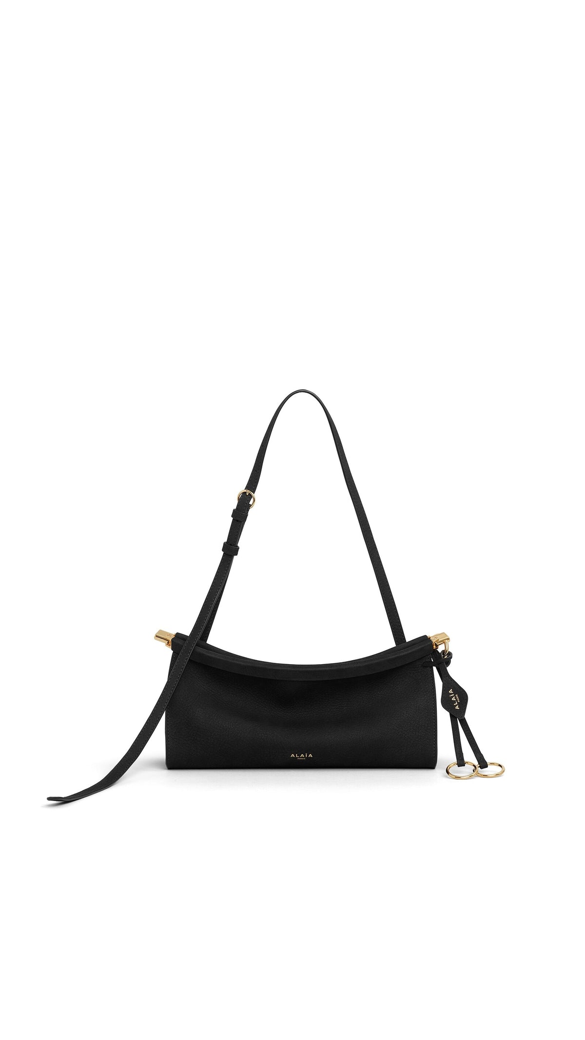 Alaïa Le Click East West Small Bag In Nubuck