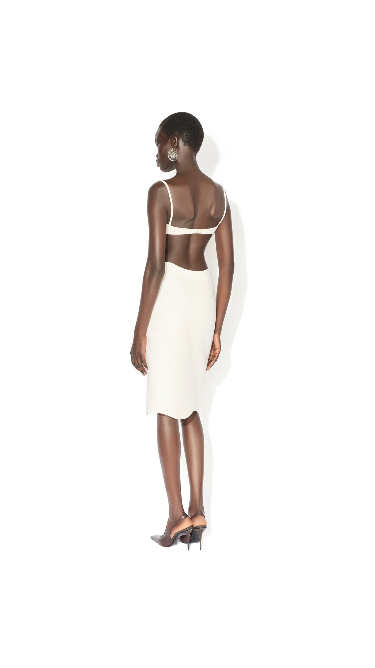 Alaïa Wool Crepe Bralette