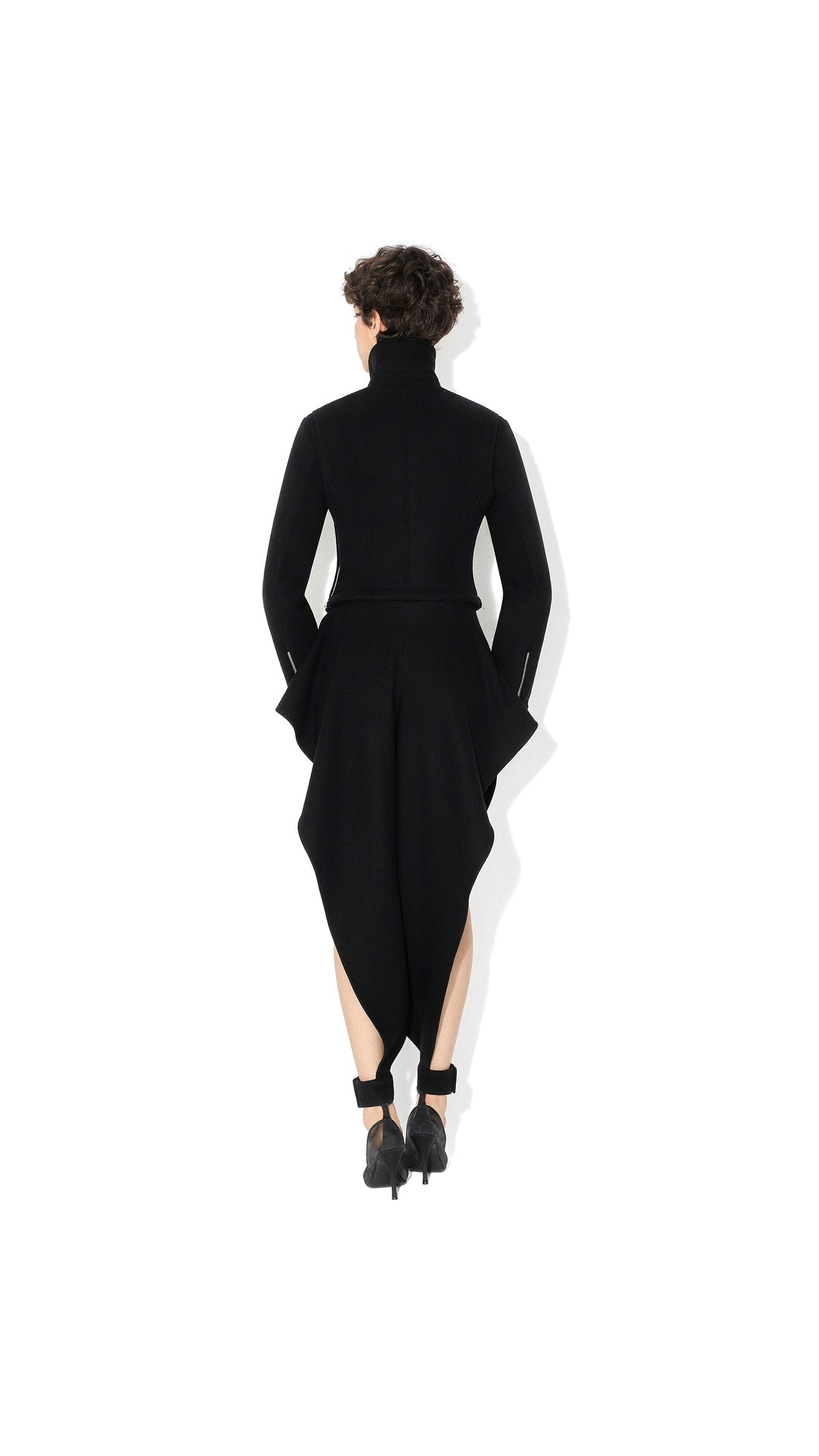 Alaïa Double Face Wool Biker Jacket