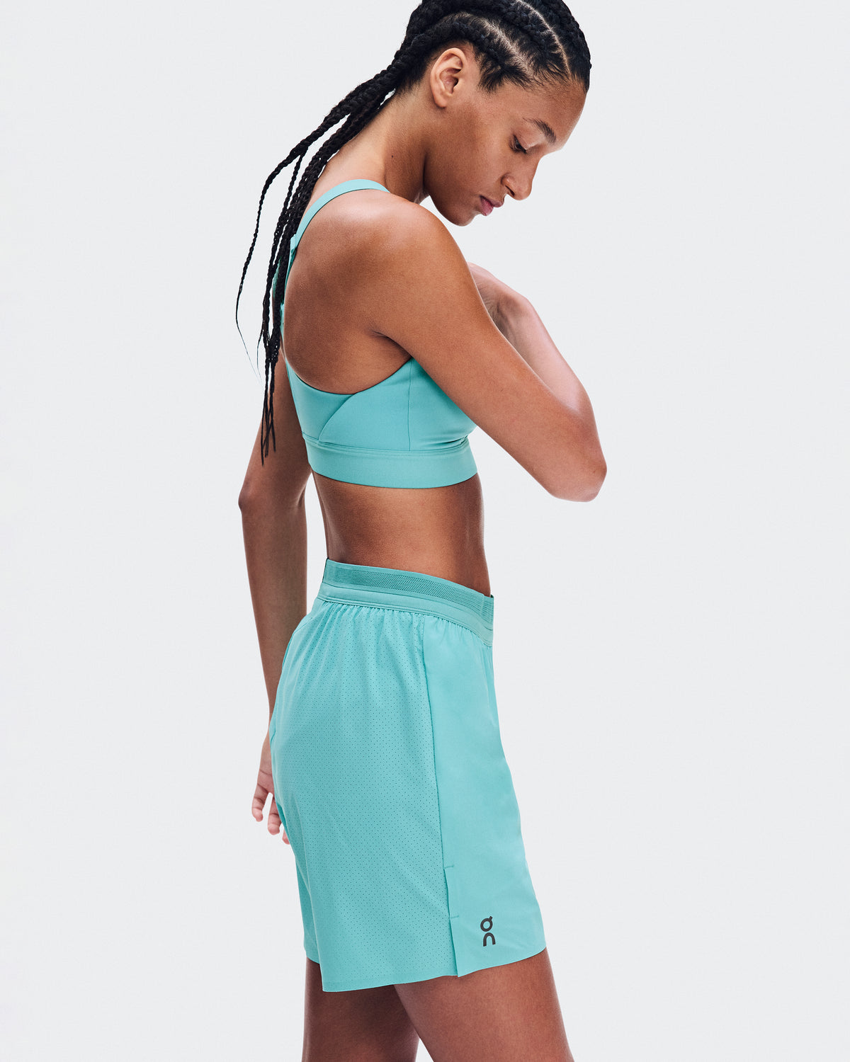 On 5" Performance Shorts Aquamarine (Women'S)