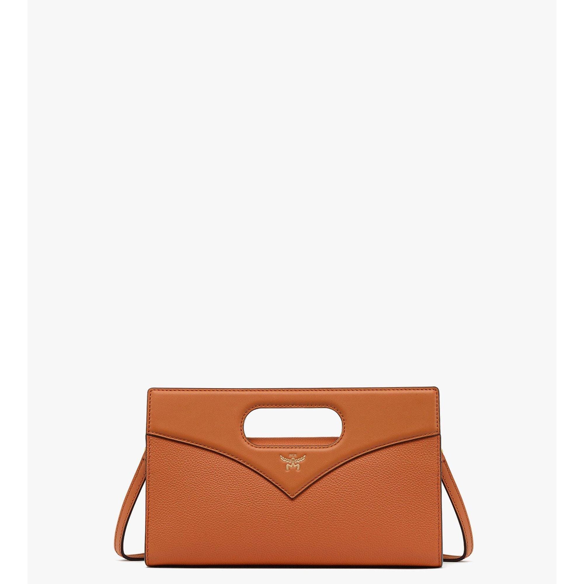 MCM Diamond Tote In Embossed Leather