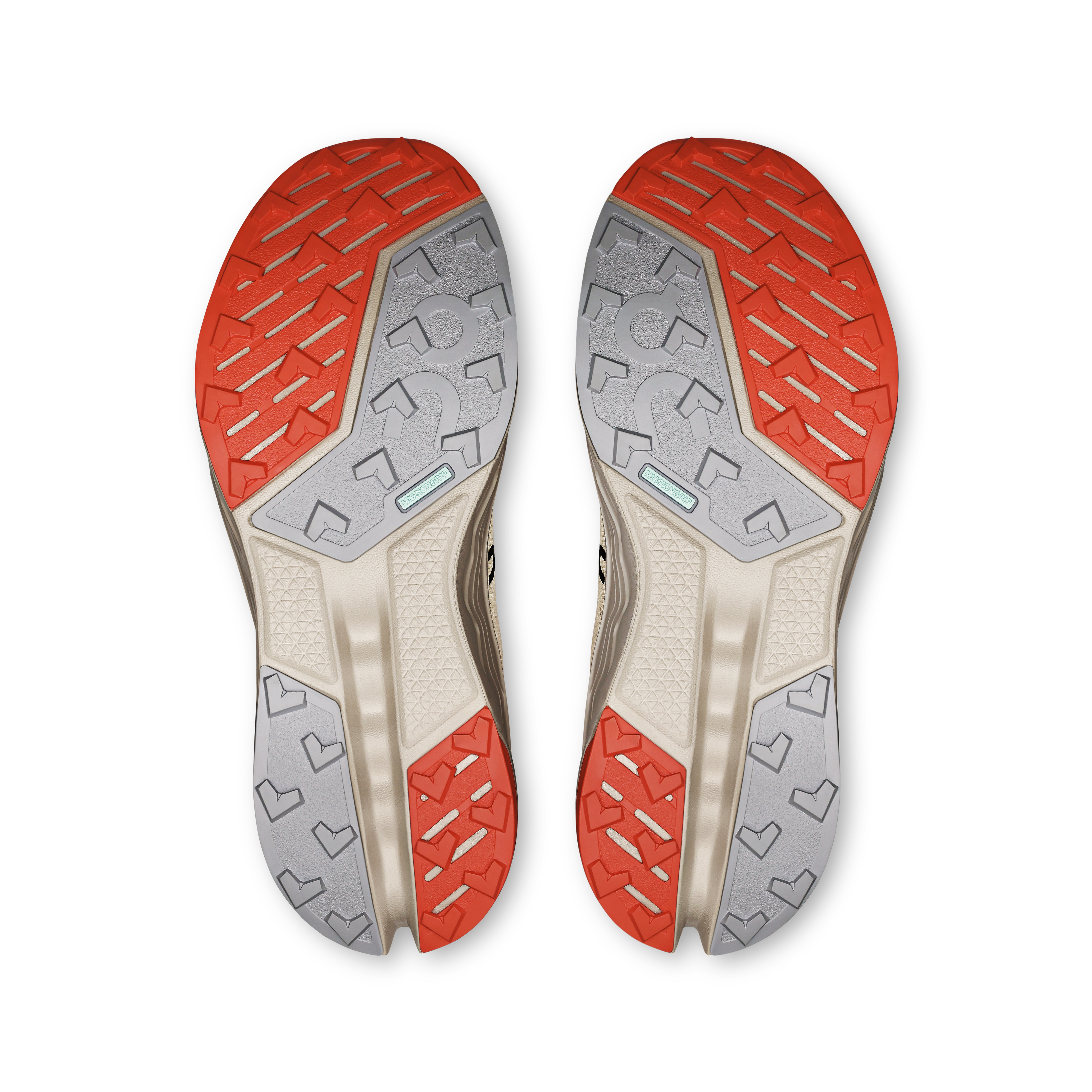 on running cloudsurfer trail 2 ivory salmon running (women's)