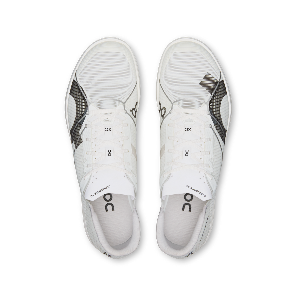 On Cloudspike Xc White Black