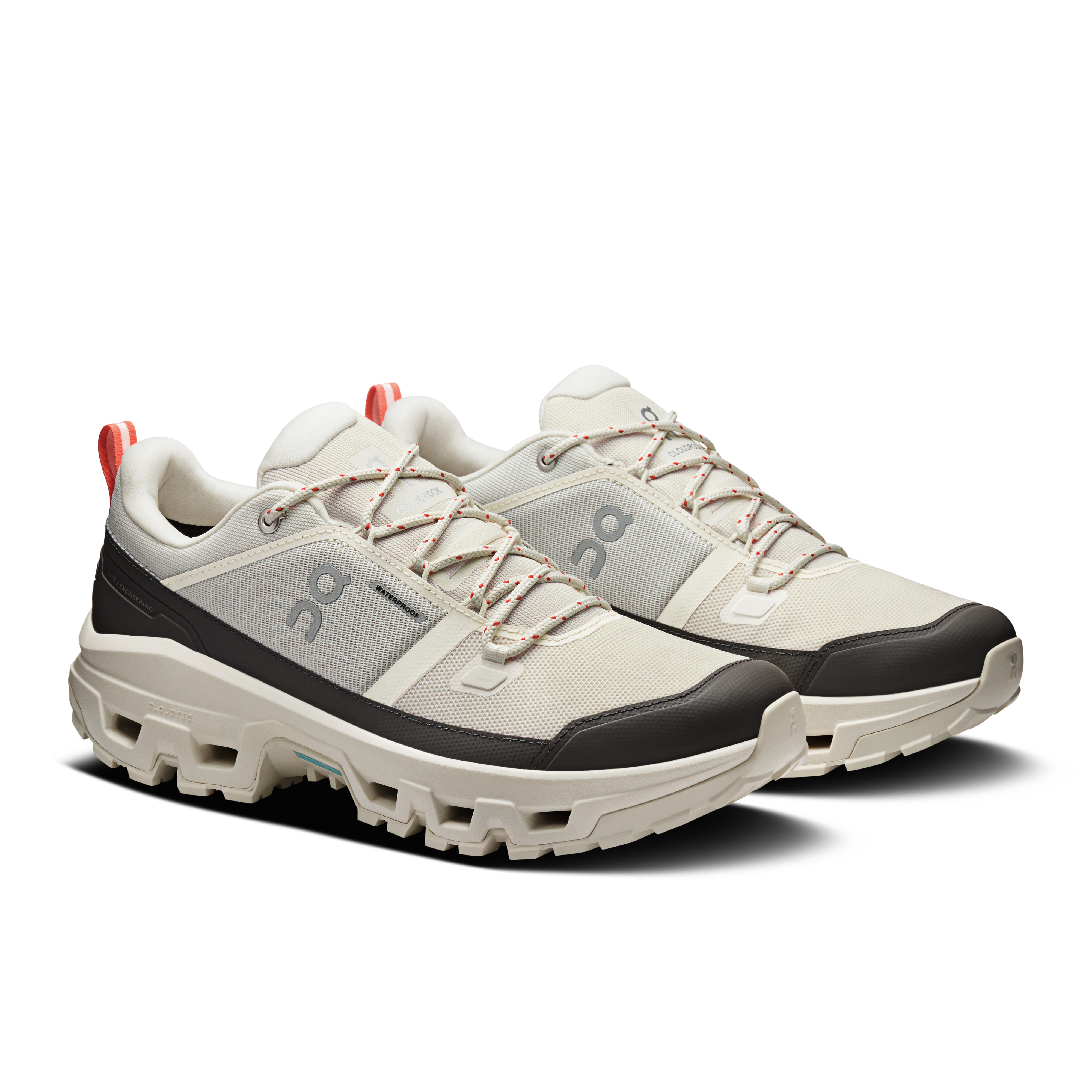 On Cloudrock Low Waterproof Ivory Ivory