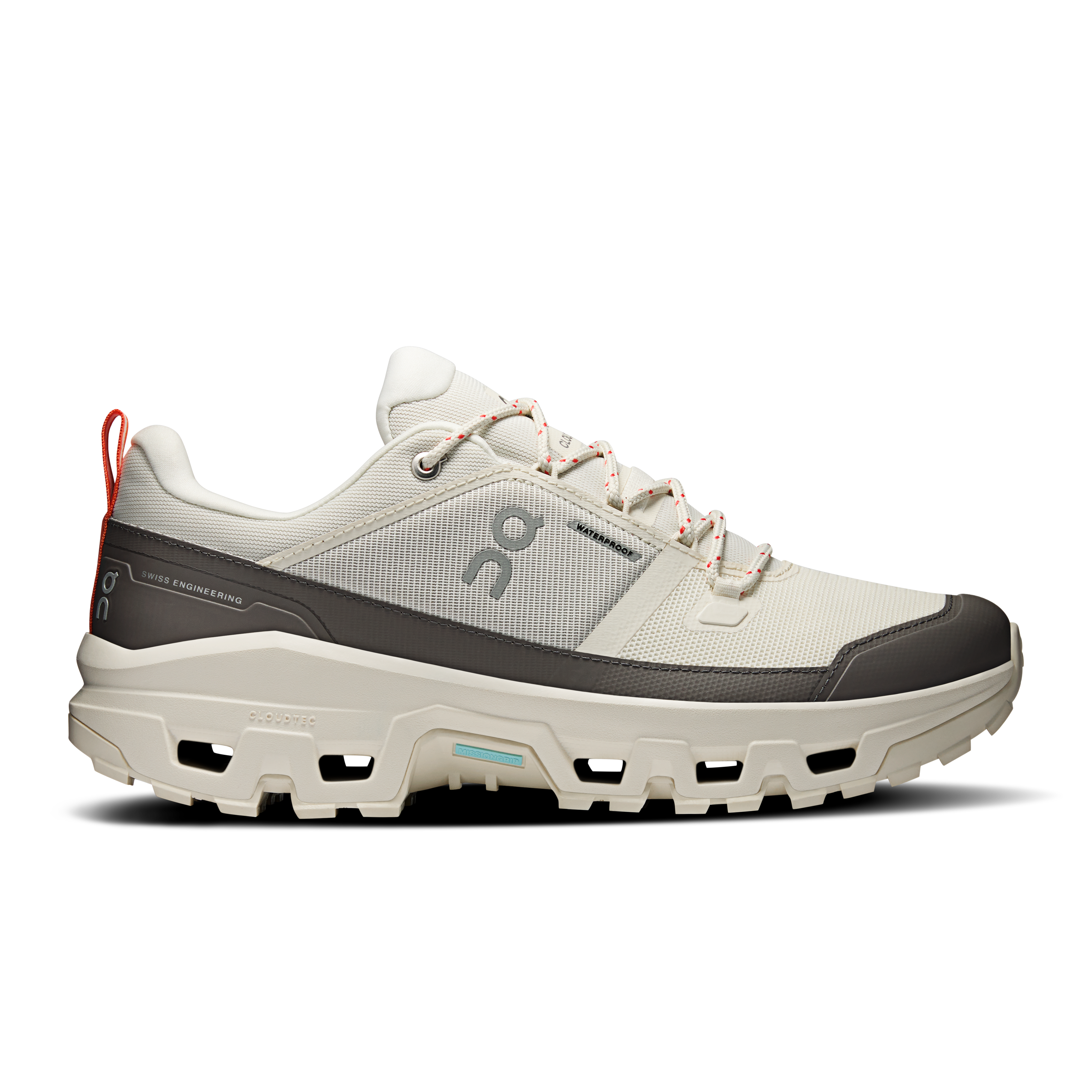 On Cloudrock Low Waterproof Ivory