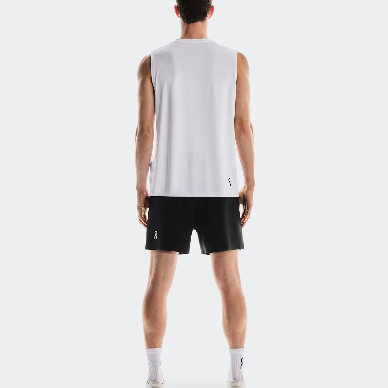 On Court Tank All White