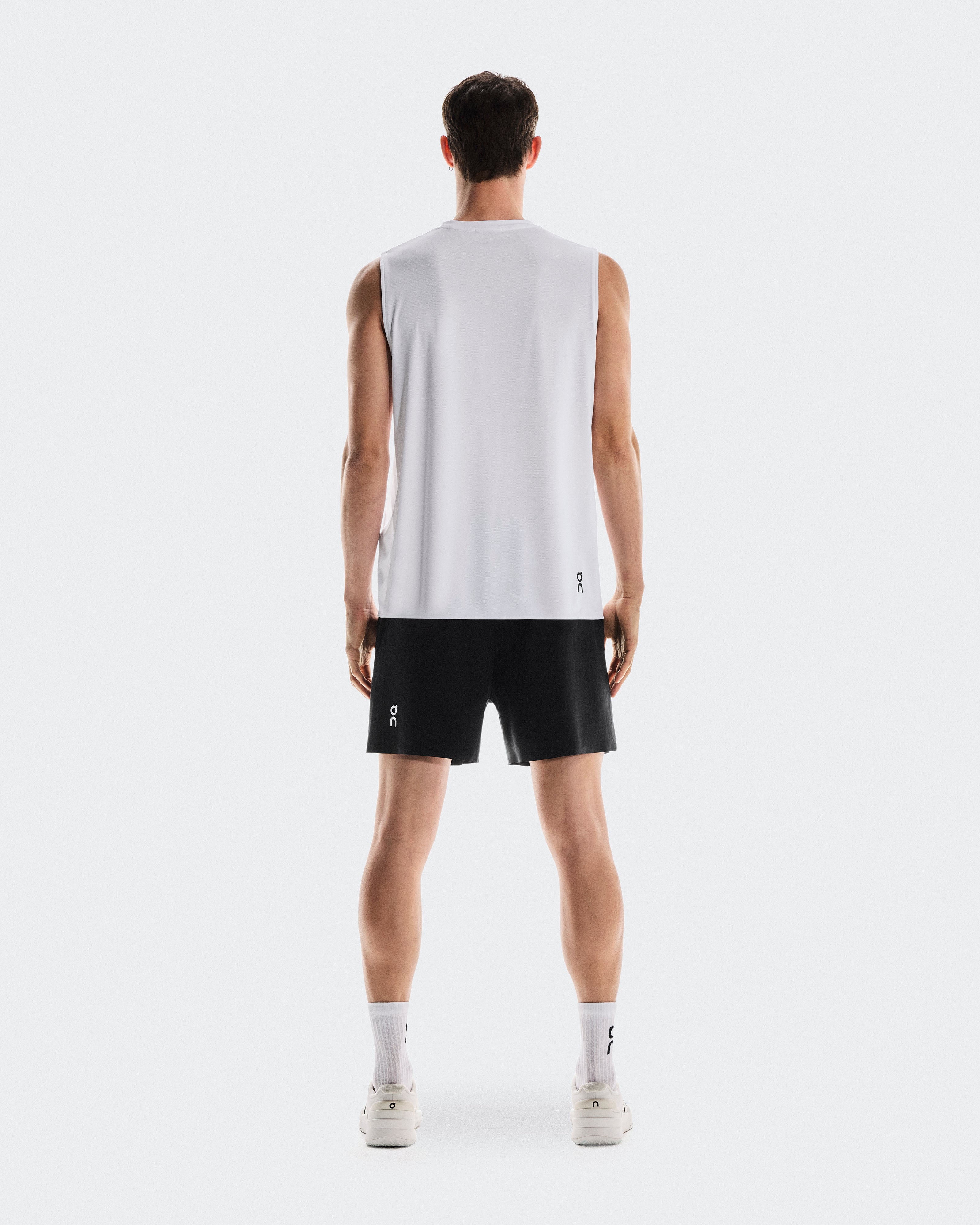 On Court Tank All White