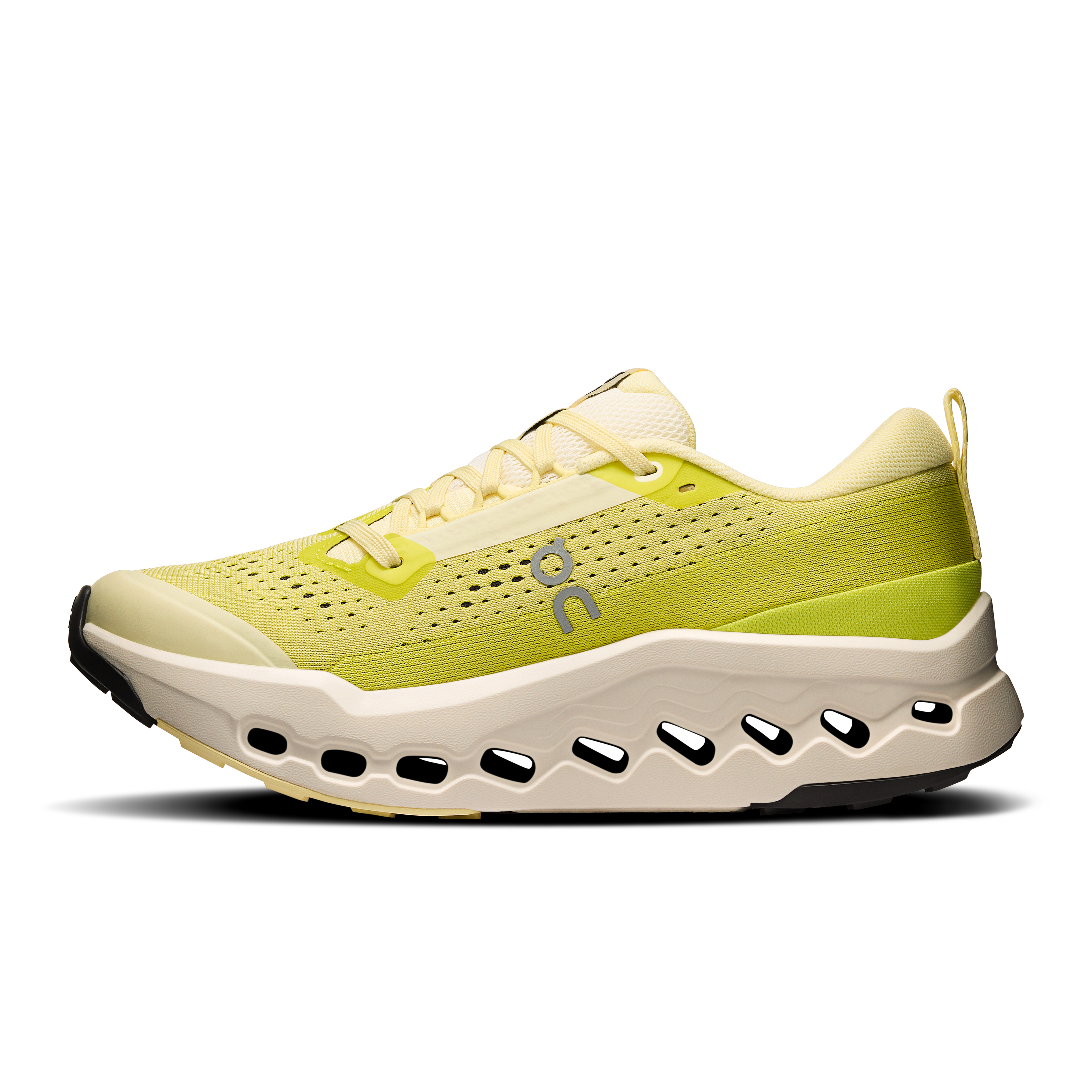 on running cloudsurfer trail 2 ivory lime (women's)