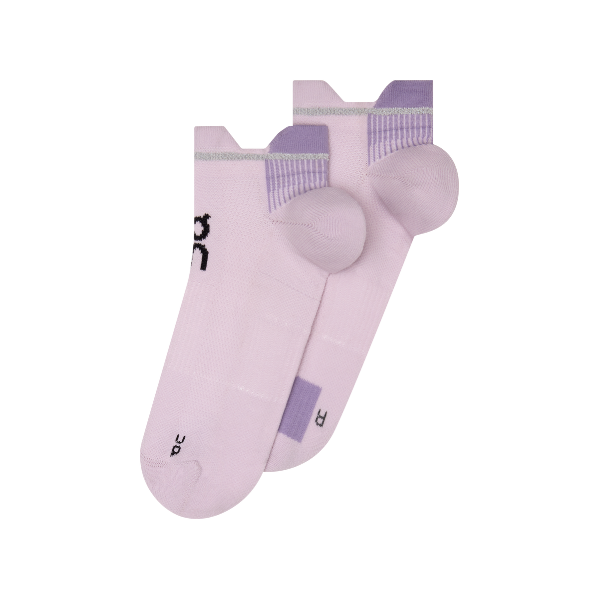 On Performance Run Sock Low Foxglove | Mallow