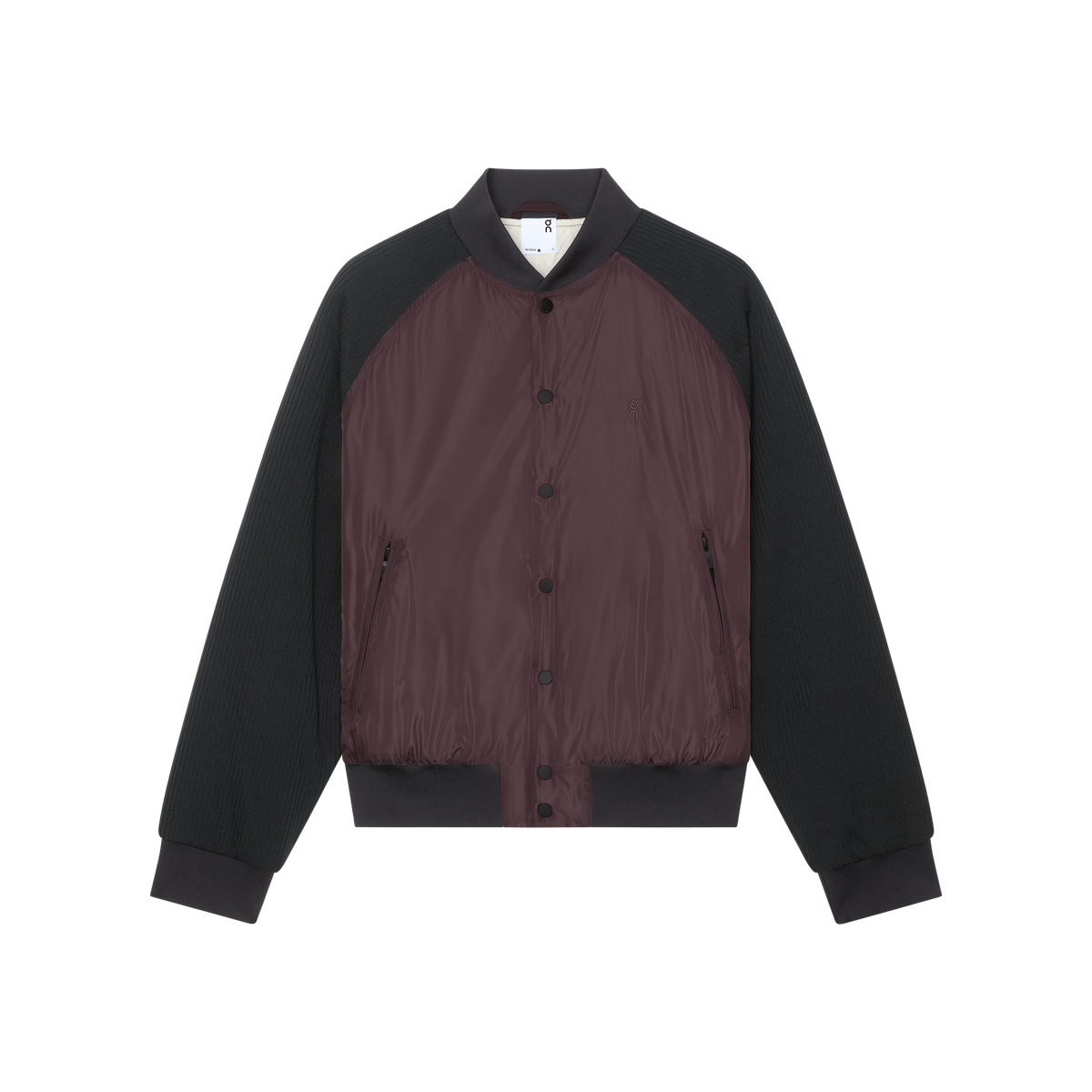 On Courtside Bomber Mulberry | Black (Women'S)