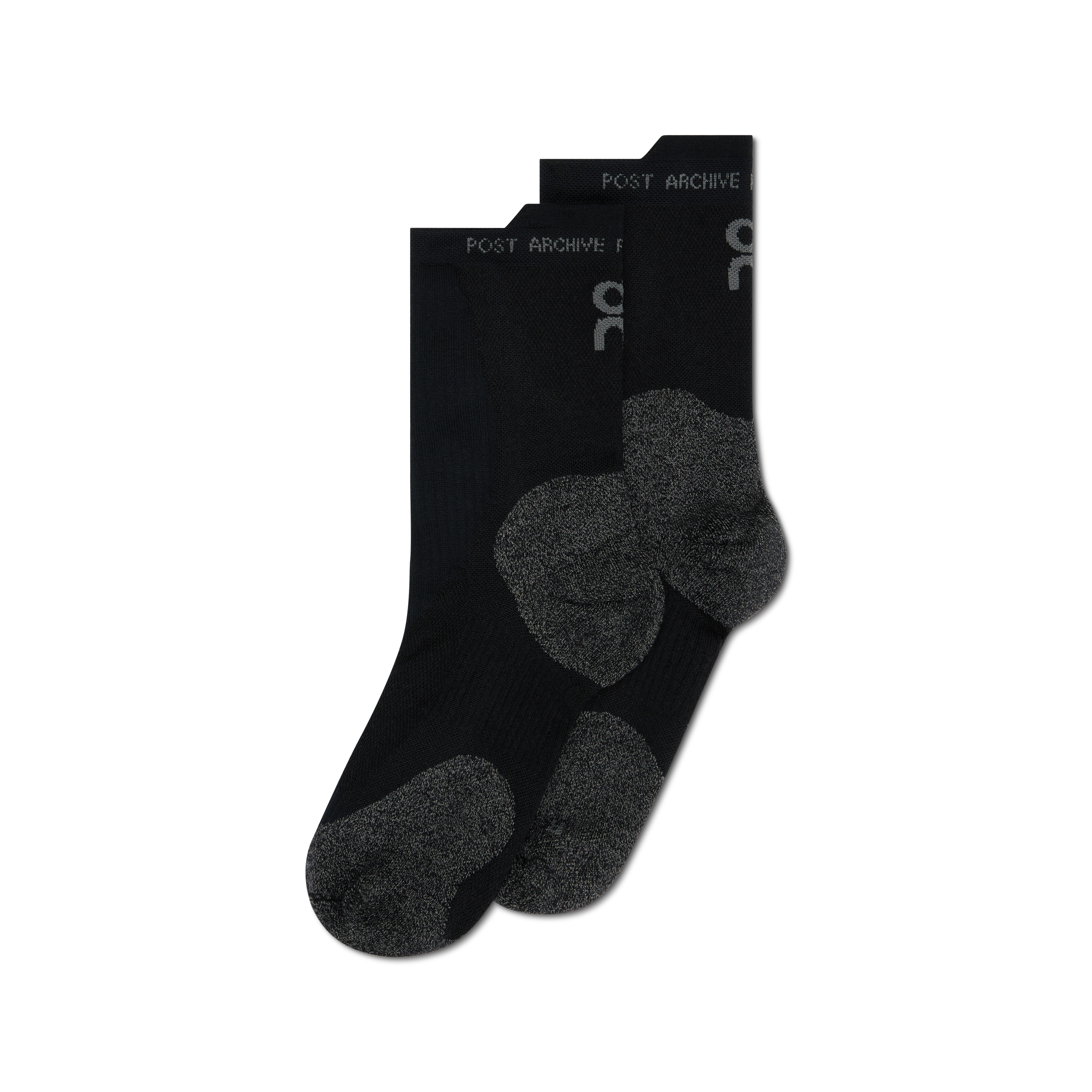 On Merino Sock Paf Black | Glacier