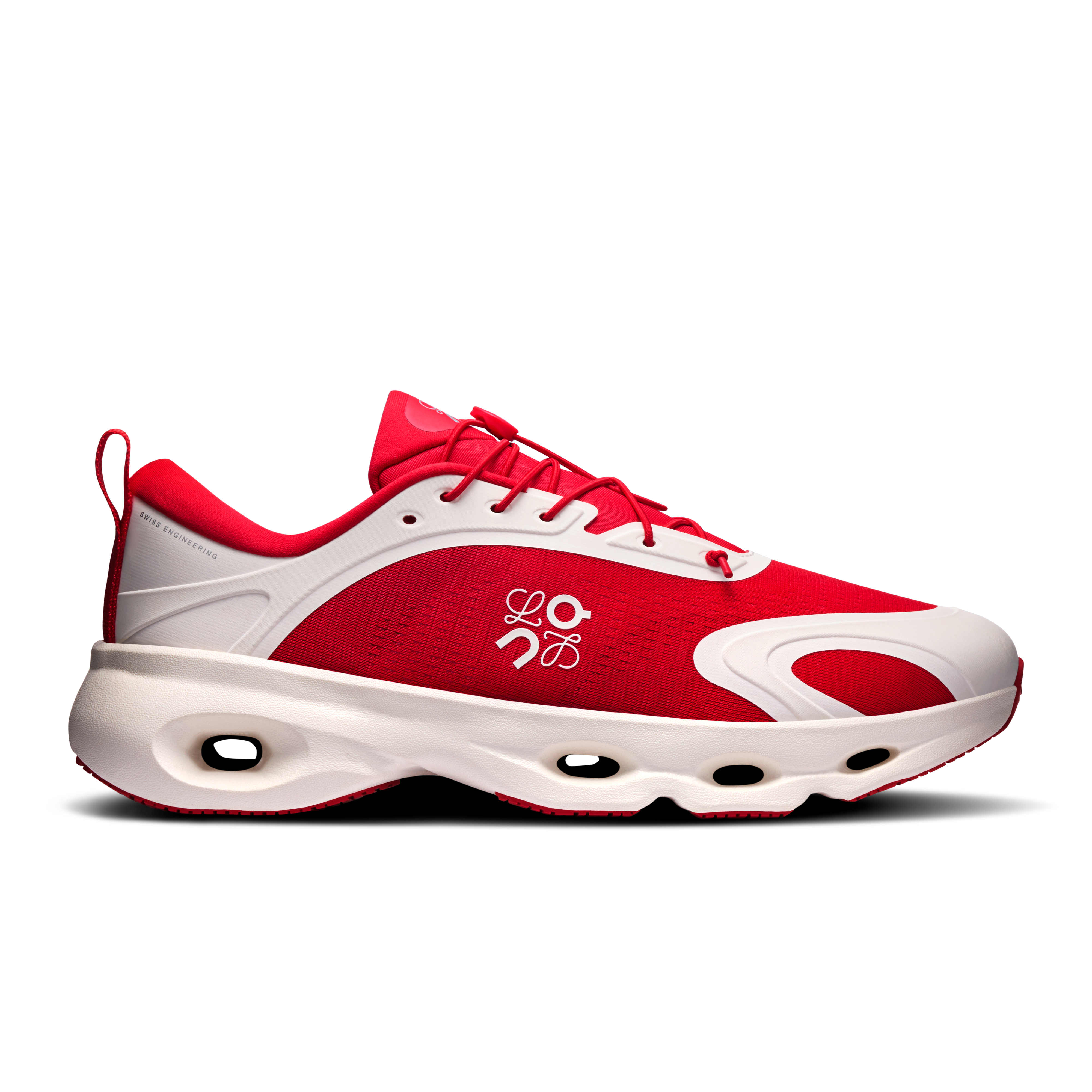 On Cloudsolo Loewe Red Eggshell