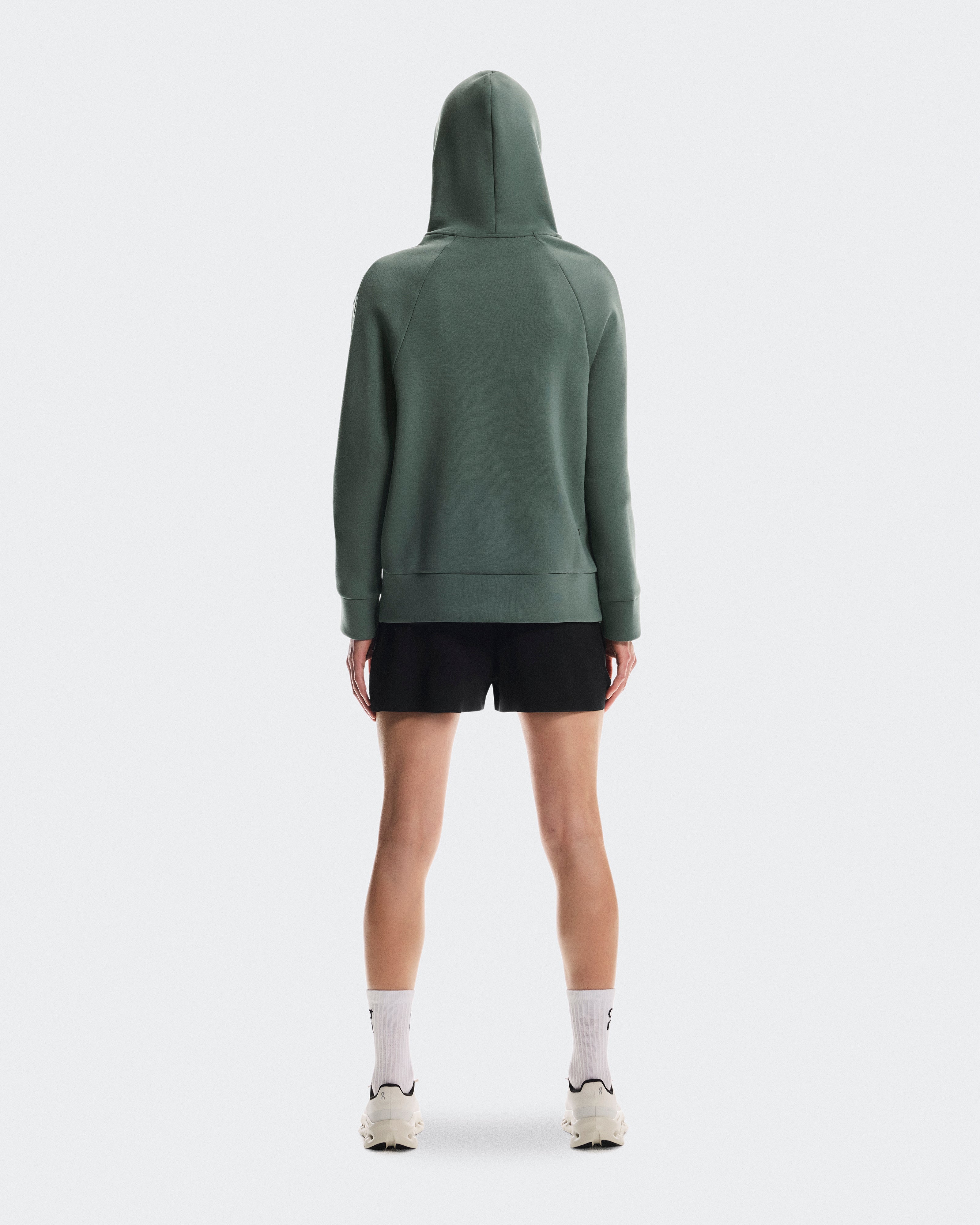 On Focus Tech Hoodie Olive (Women'S)