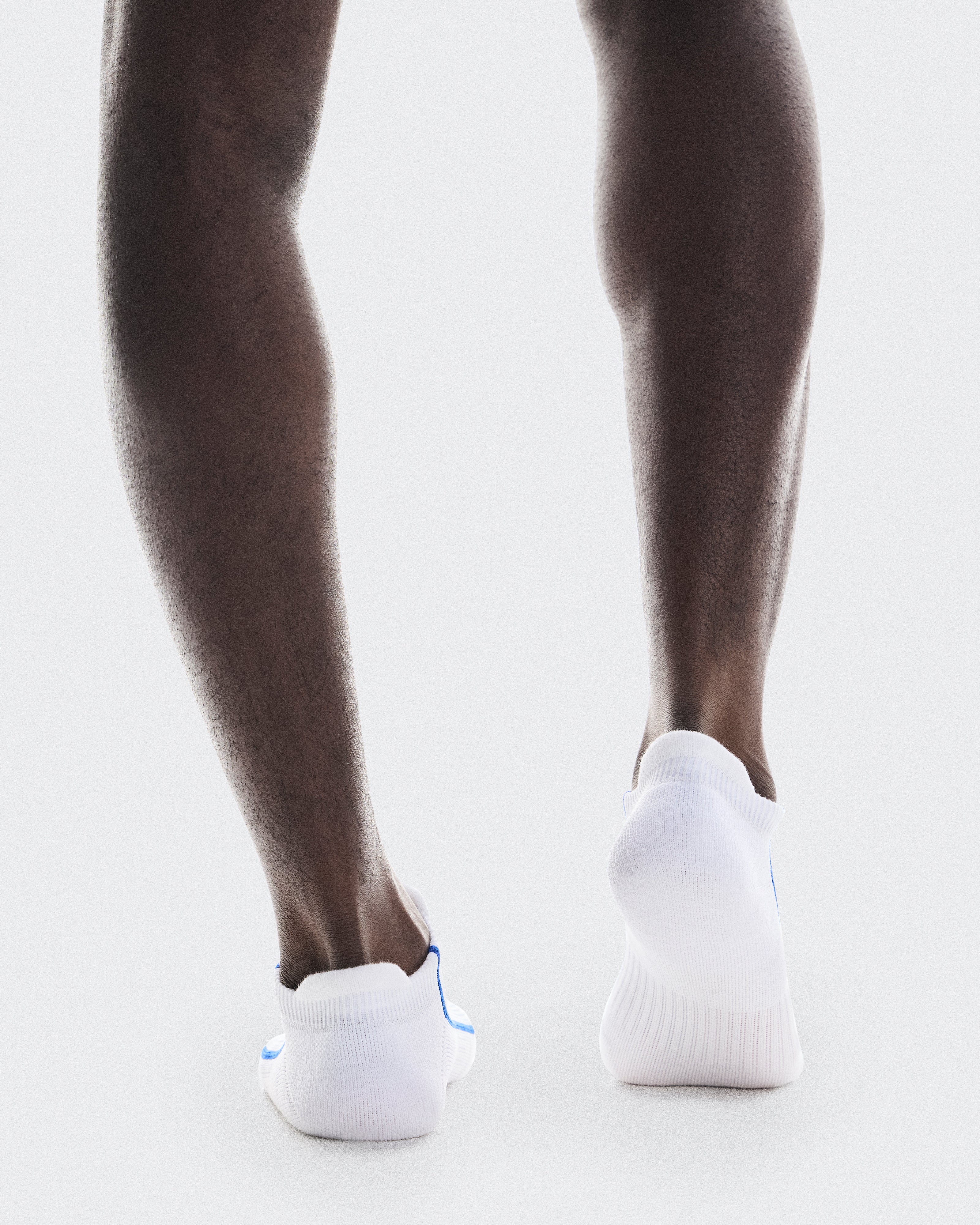 On Court Sock Low White | Indigo