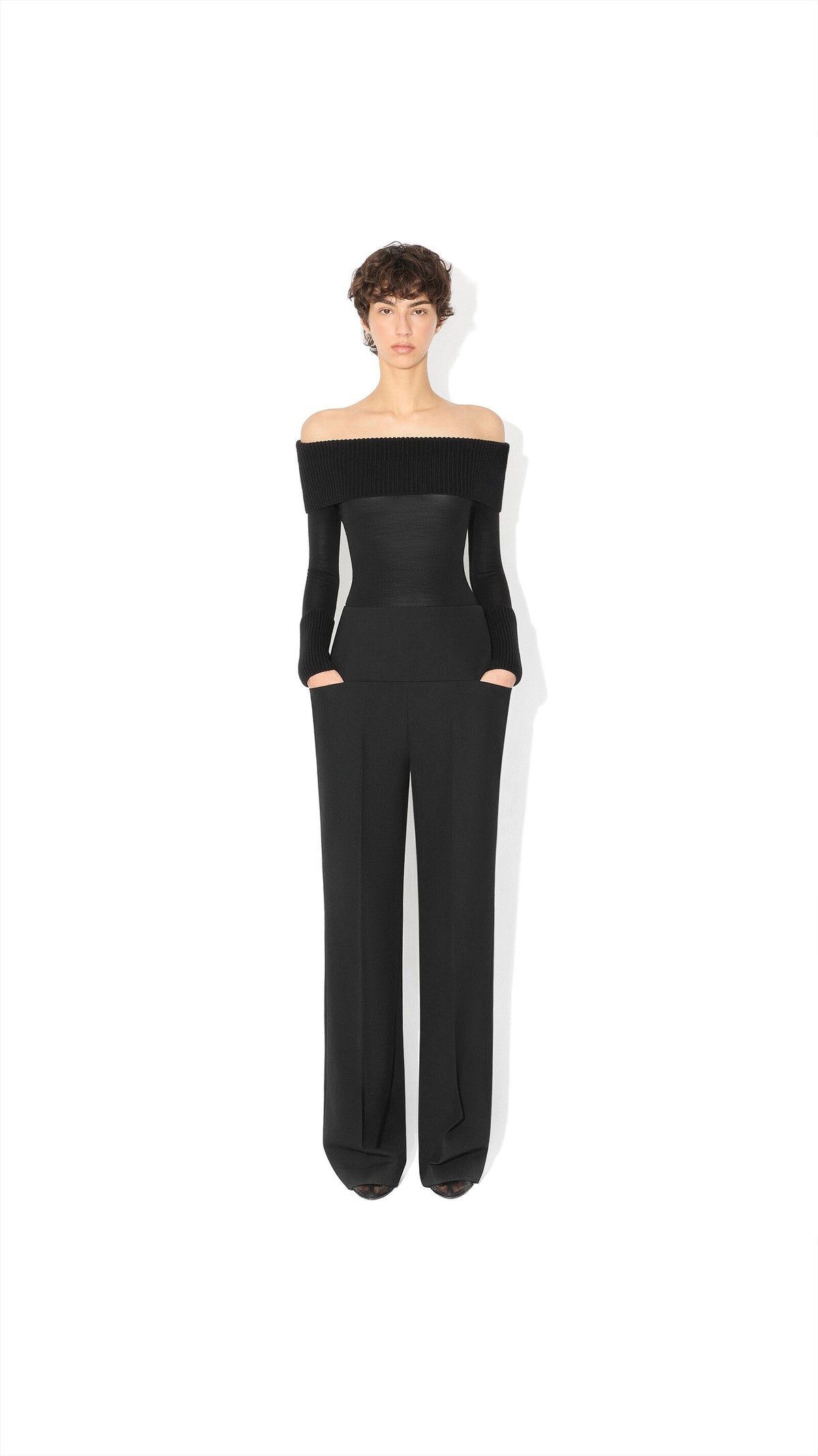 Alaïa Light Tailored Wool Pants