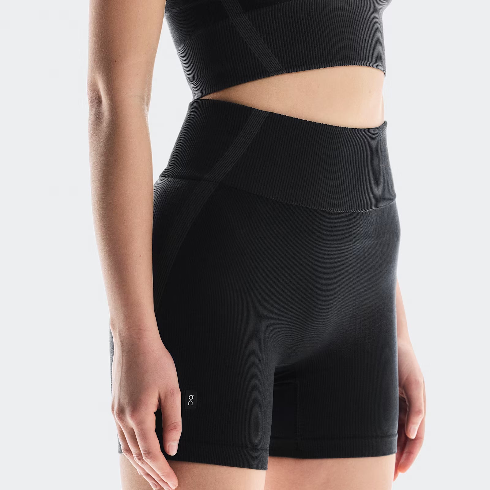 On Studio Knit Shorts Black | Eclipse (Women'S)