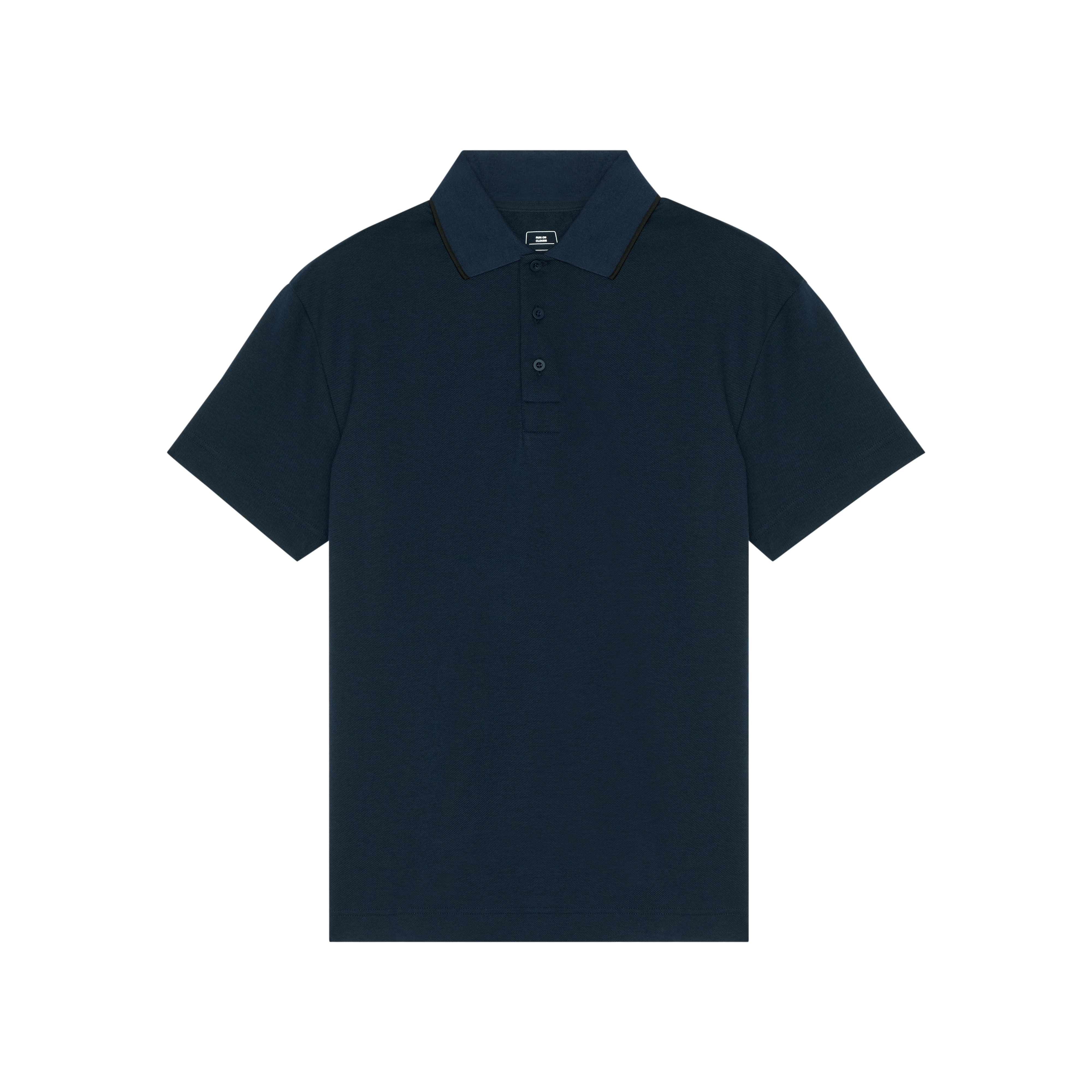 On Courtside Polo Midnight | Black