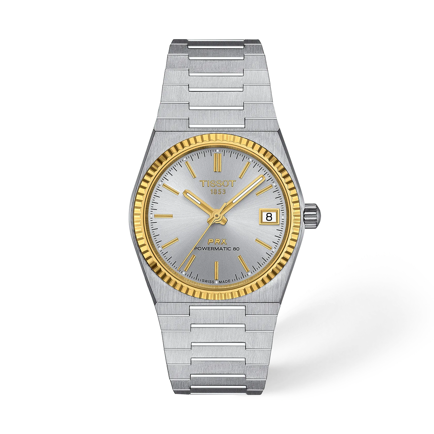 Seiko Tissot Prx Gold 35Mm T9312074103101