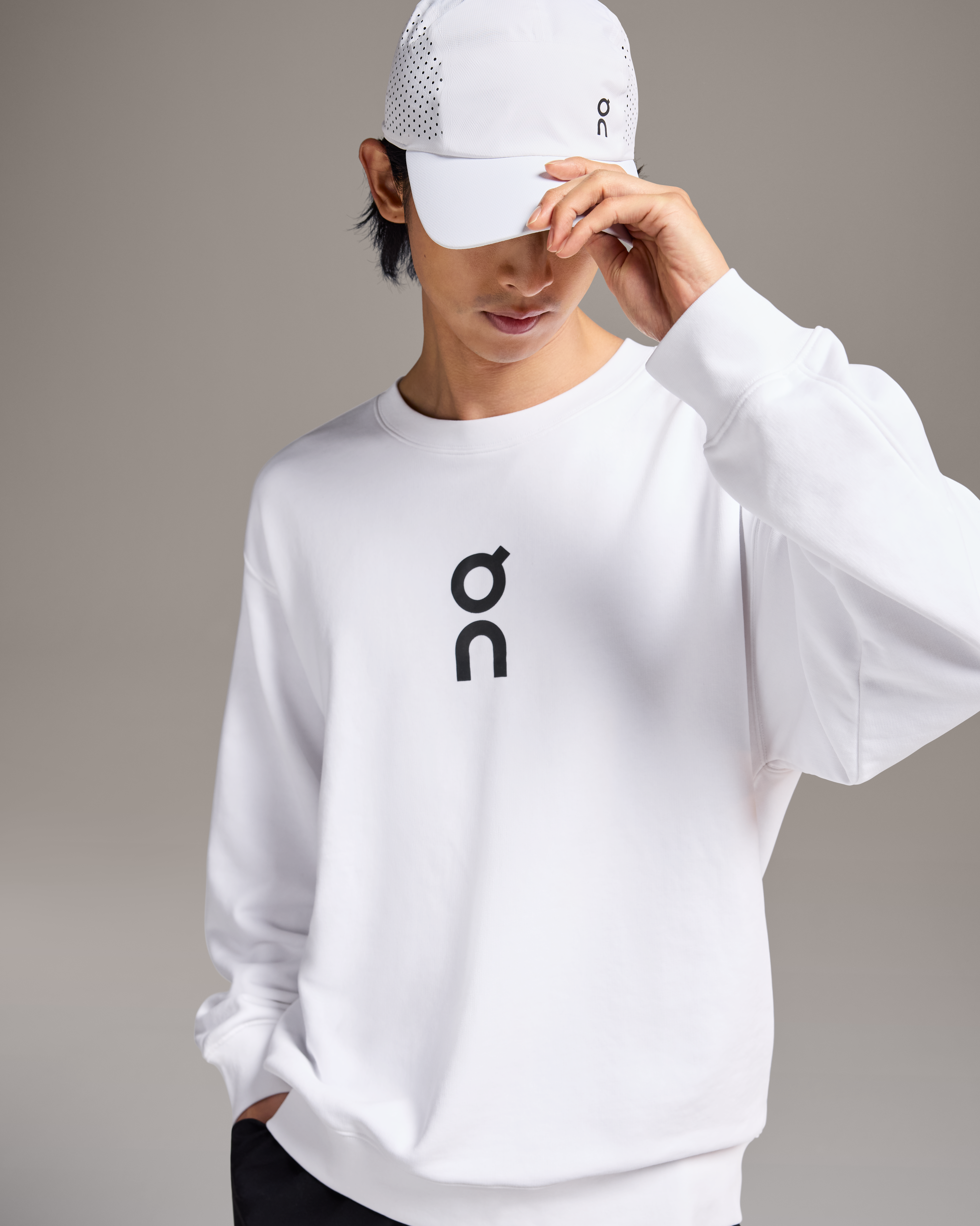 On Club Crew White