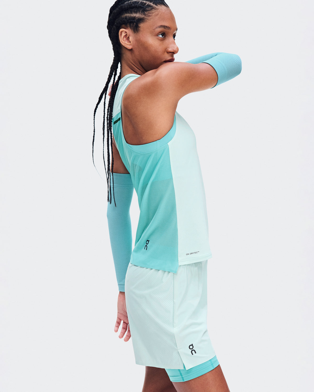 On Performance Tank Flurry | Aquamarine (Women'S)