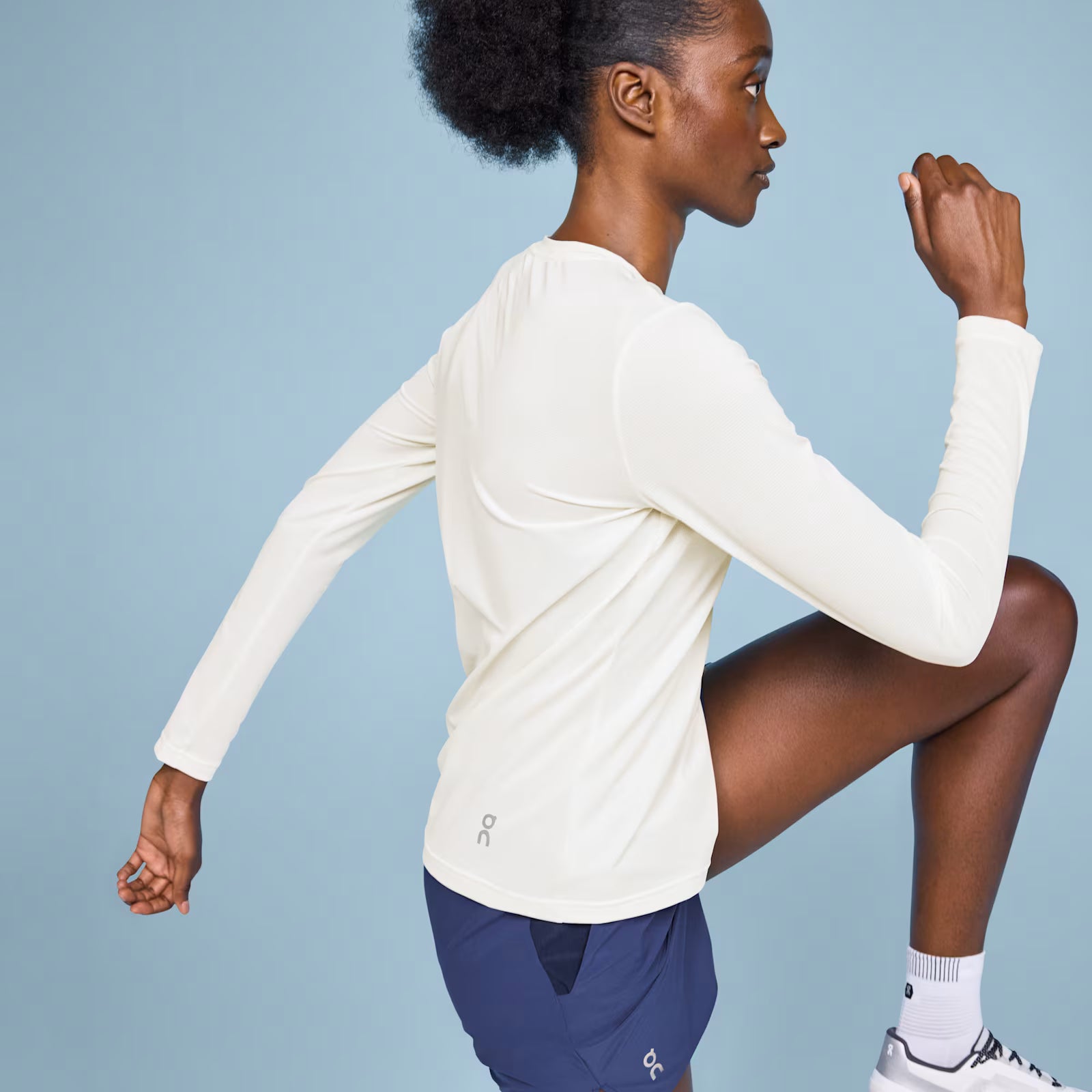 On Core Long-T Undyed-White (Women'S)