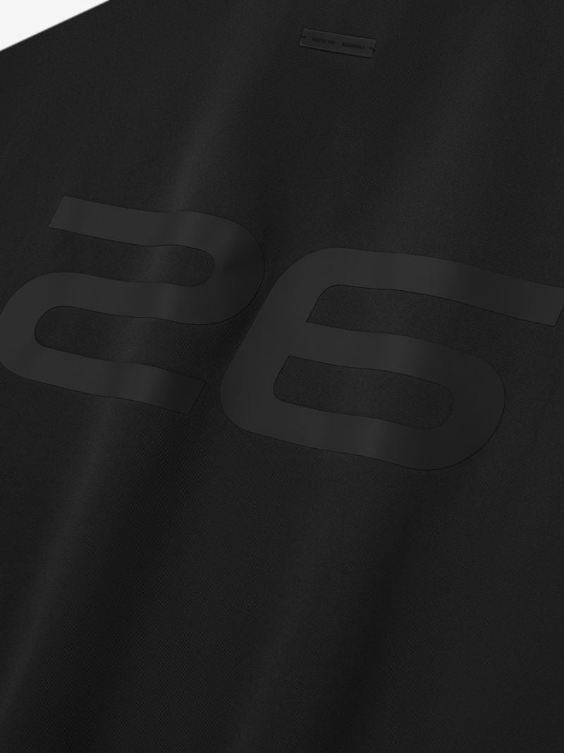 Essentials Satin Fleece 90S Muscle Tee Vintage Black