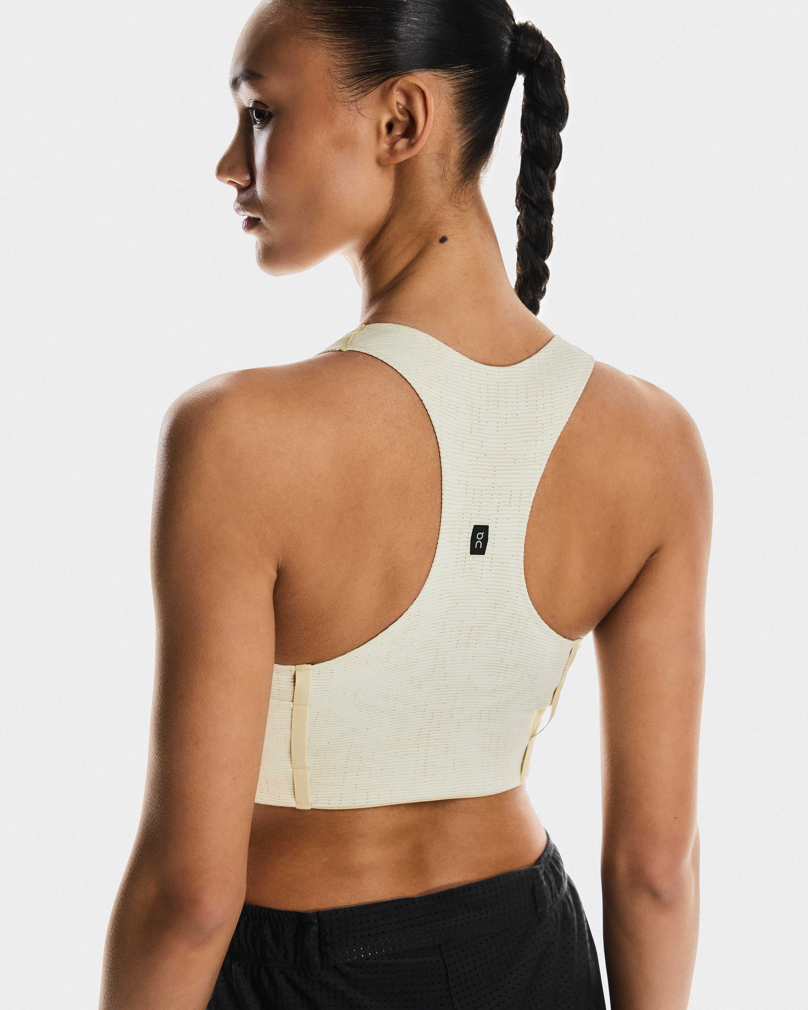 On Pace Pocket Bra Taupe (Women'S)