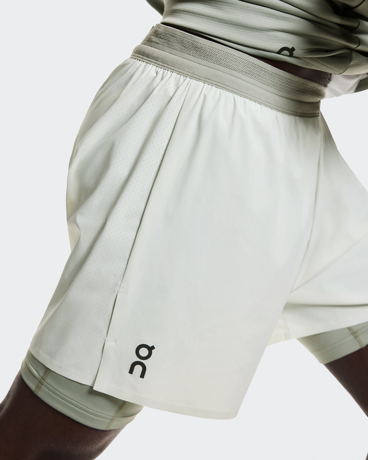 On 5" Performance 2/1 Shorts Iceberg | Tin