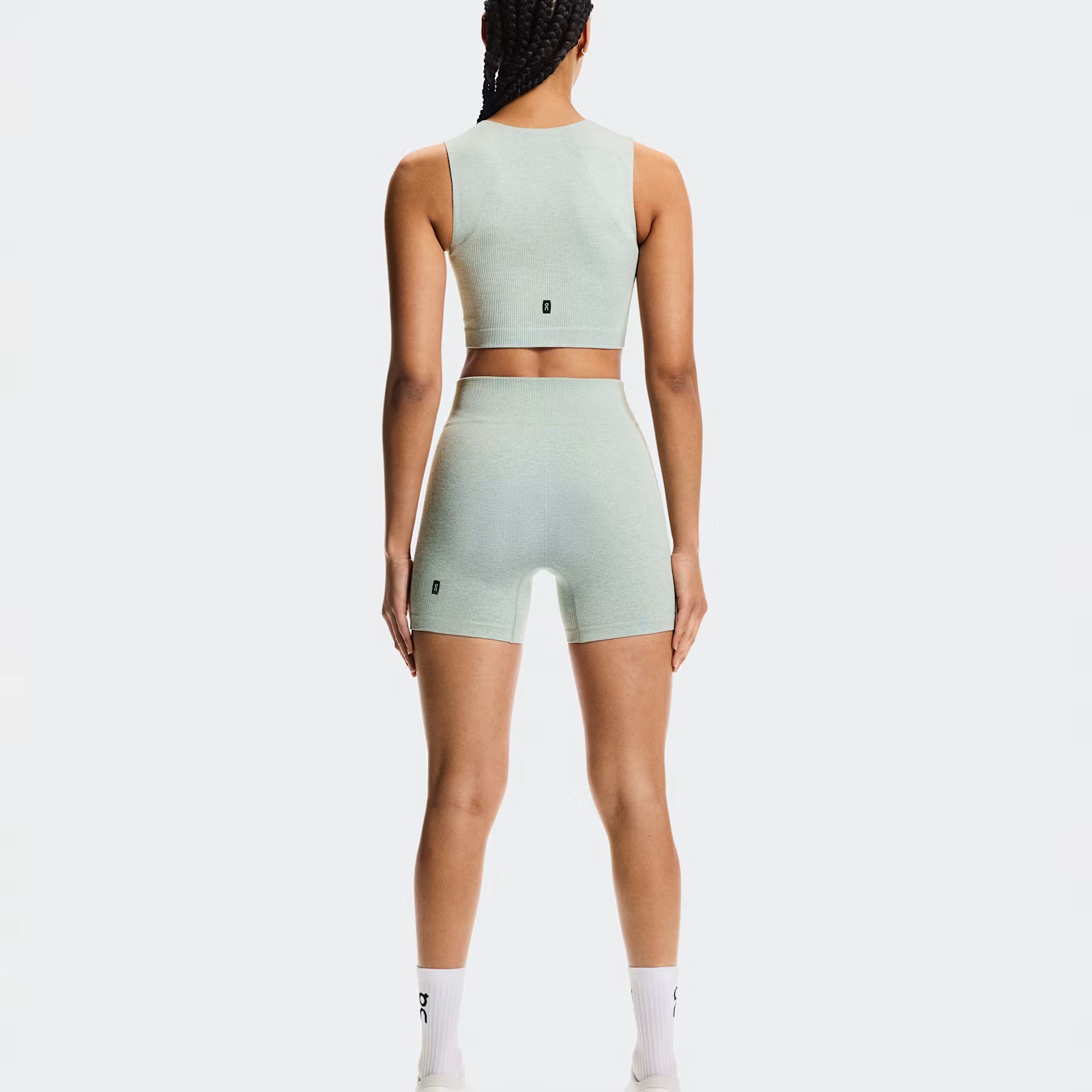 On Studio Knit Shorts Mineral Heather (Women'S)