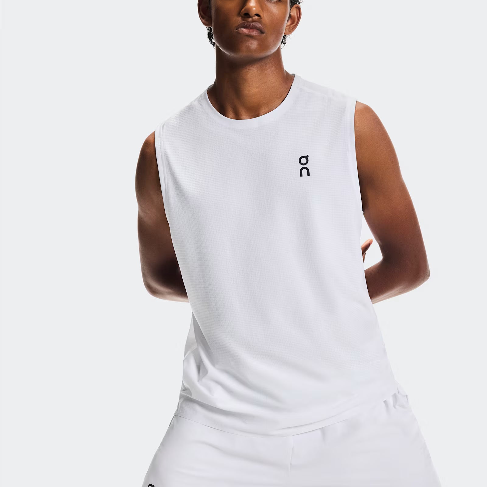 On Court Tank White