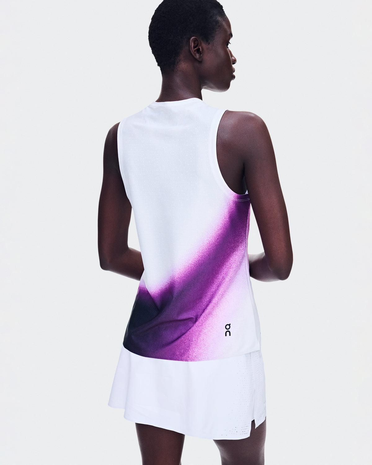 On Court Tank Swing White | Cassis (Women'S)