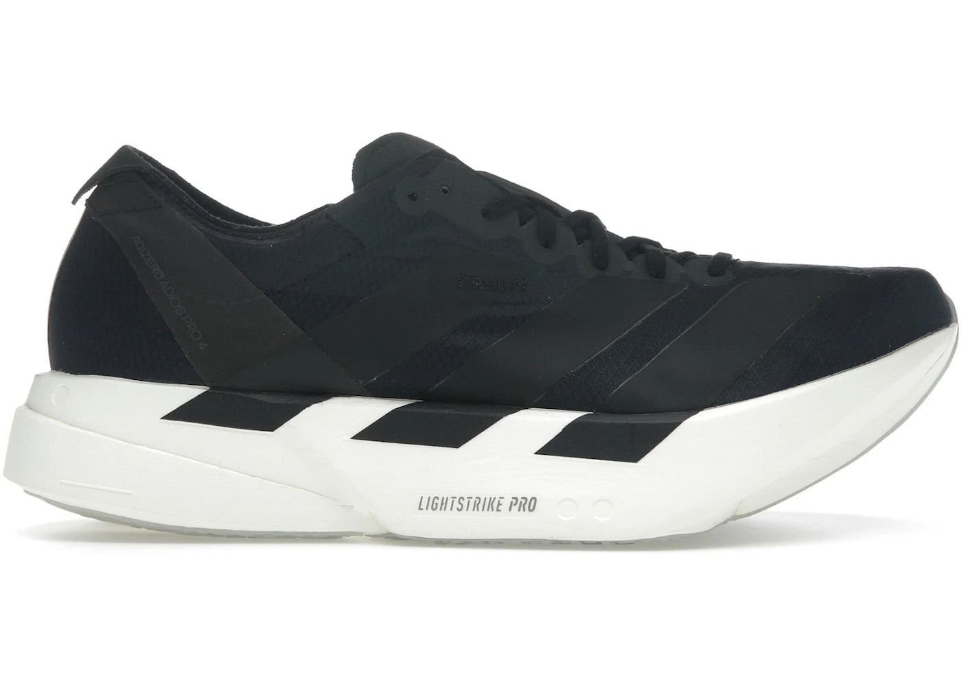 Adidas Adizero Adios Pro 4 Core Black Grey Five – Kicks Machine