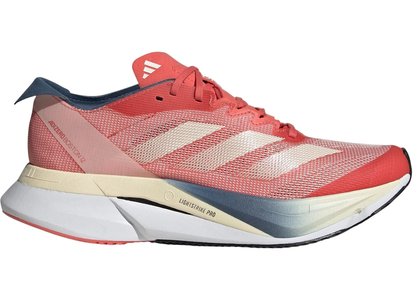 Adidas Adizero Boston 12 Boston Marathon Preloved Scarlet Wonder White Preloved Ink (Women'S)