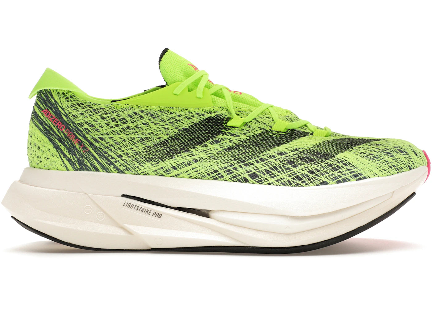 Adidas Adizero Prime X 2.0 Strung Lucid Lemon
