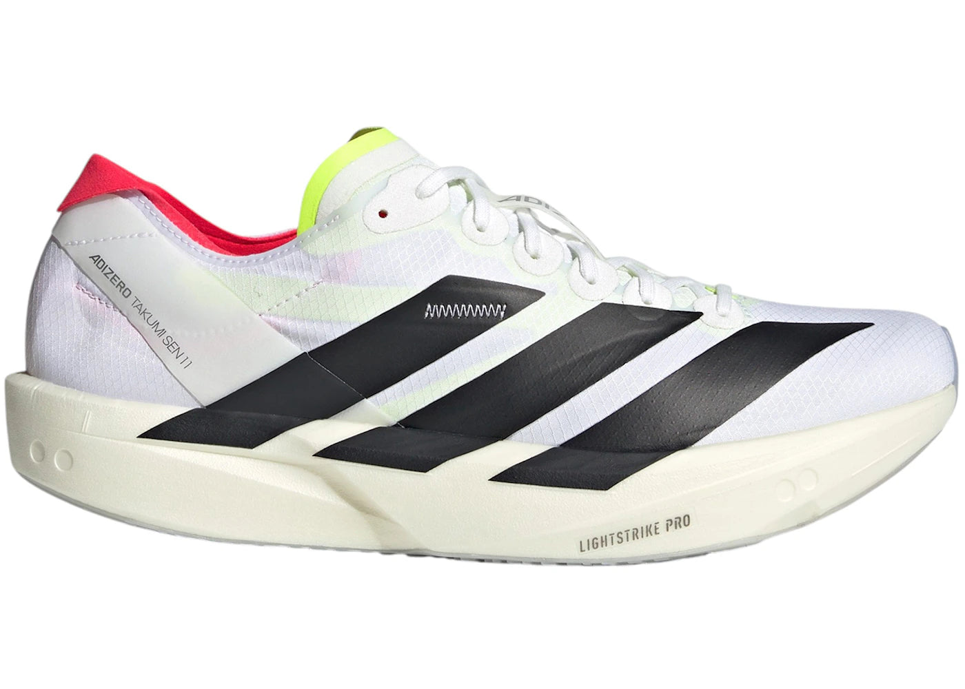 Adidas Adizero Takumi Sen 11 Cloud White Core Black Lucid Red
